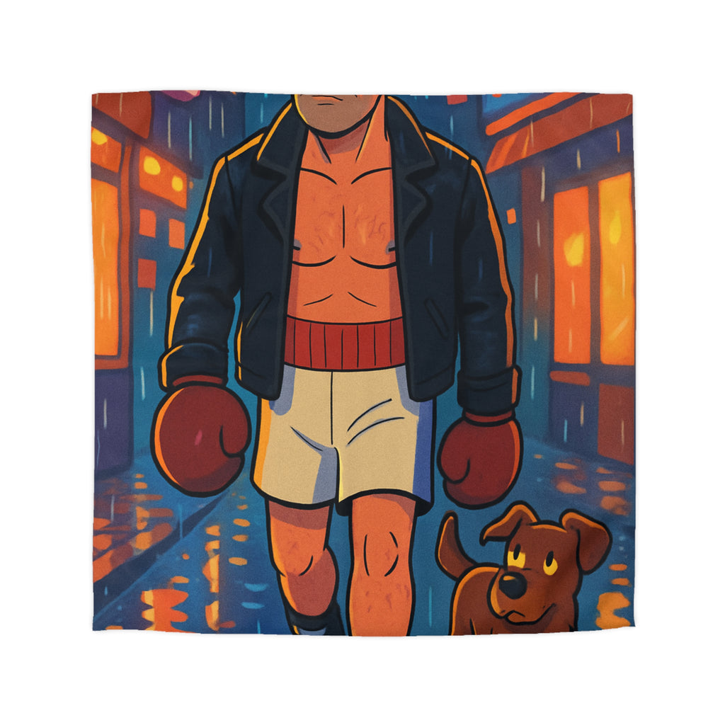 Housse de Couette Microfibre Motif Créatif Original Style Contemporain Chambre Élégante