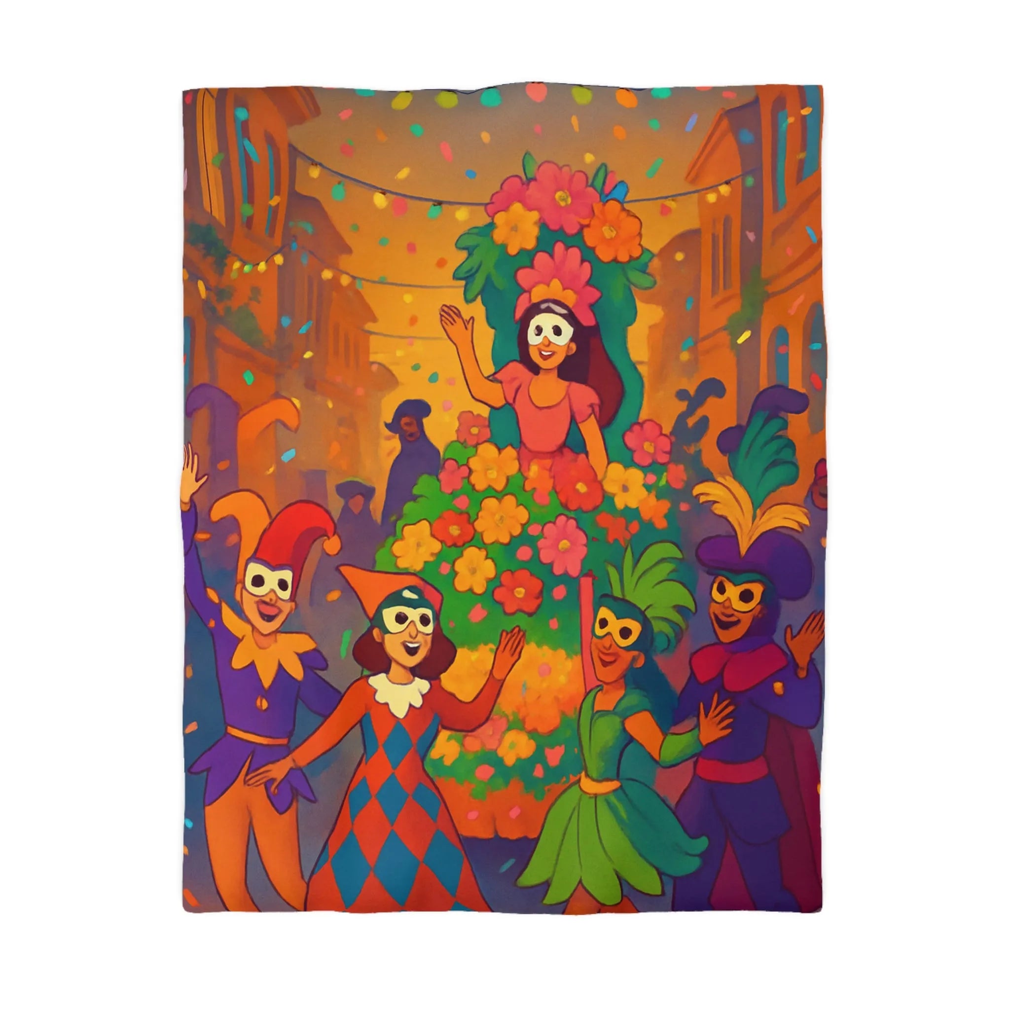 Housse de Couette Microfibre Création Artistique Moderne Design Exclusif Décoration Chambre