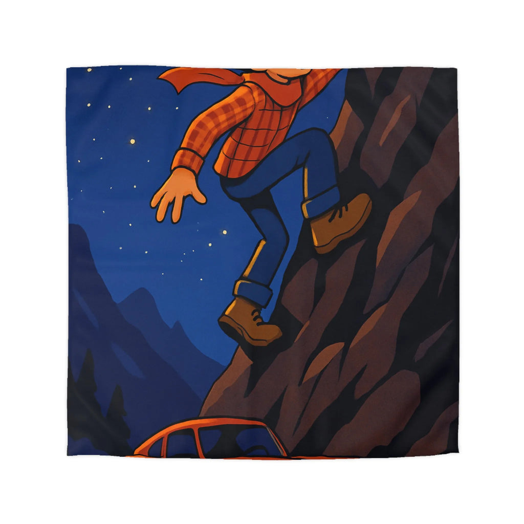 Housse de Couette Microfibre Art Graphique Contemporain Style Décoratif Chambre Tendance