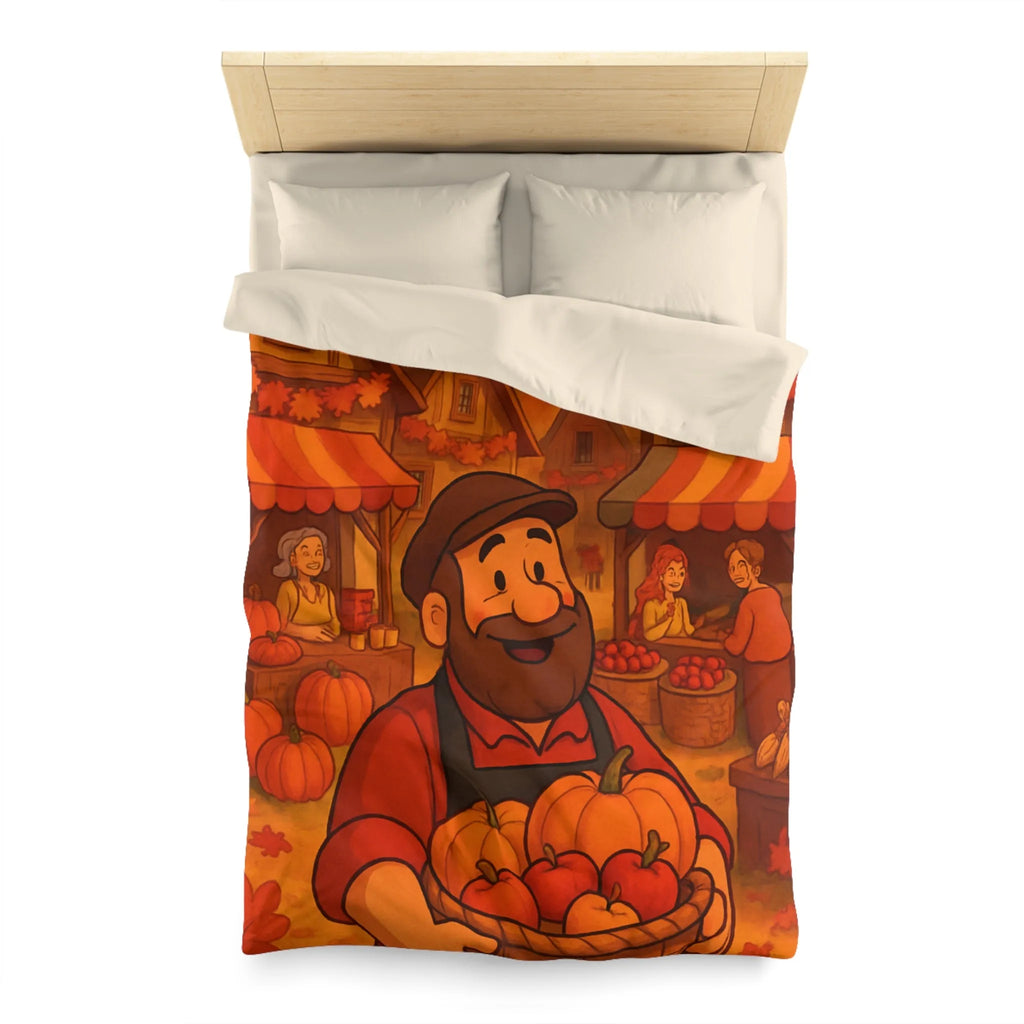 Housse de Couette Microfibre Art Graphique Contemporain Style Décoratif Chambre Tendance