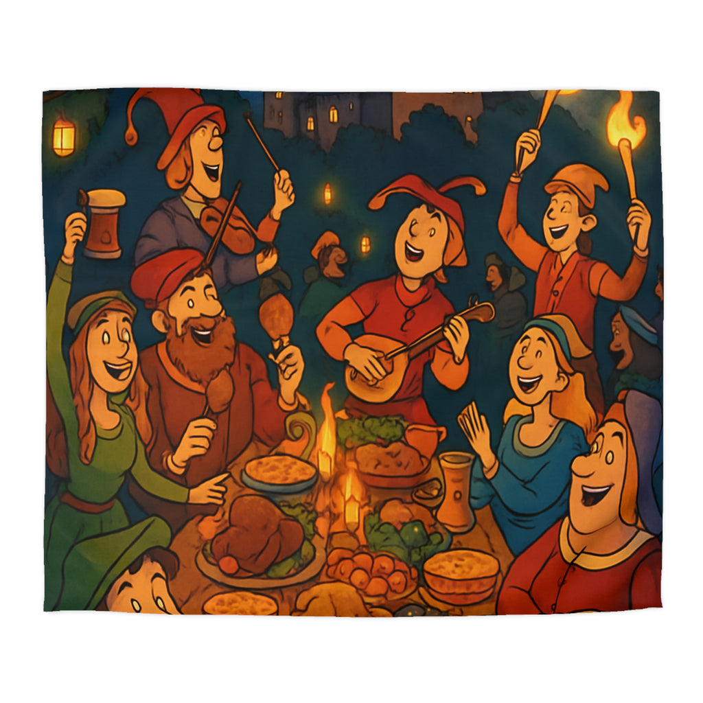 Housse de Couette Microfibre Design Artistique Moderne Décoration Chambre Confort Premium