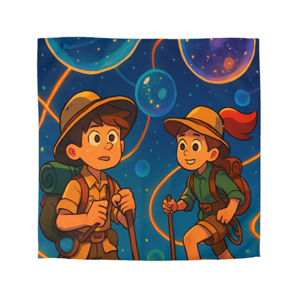 Housse de Couette Microfibre Création Artistique Moderne Design Exclusif Décoration Chambre