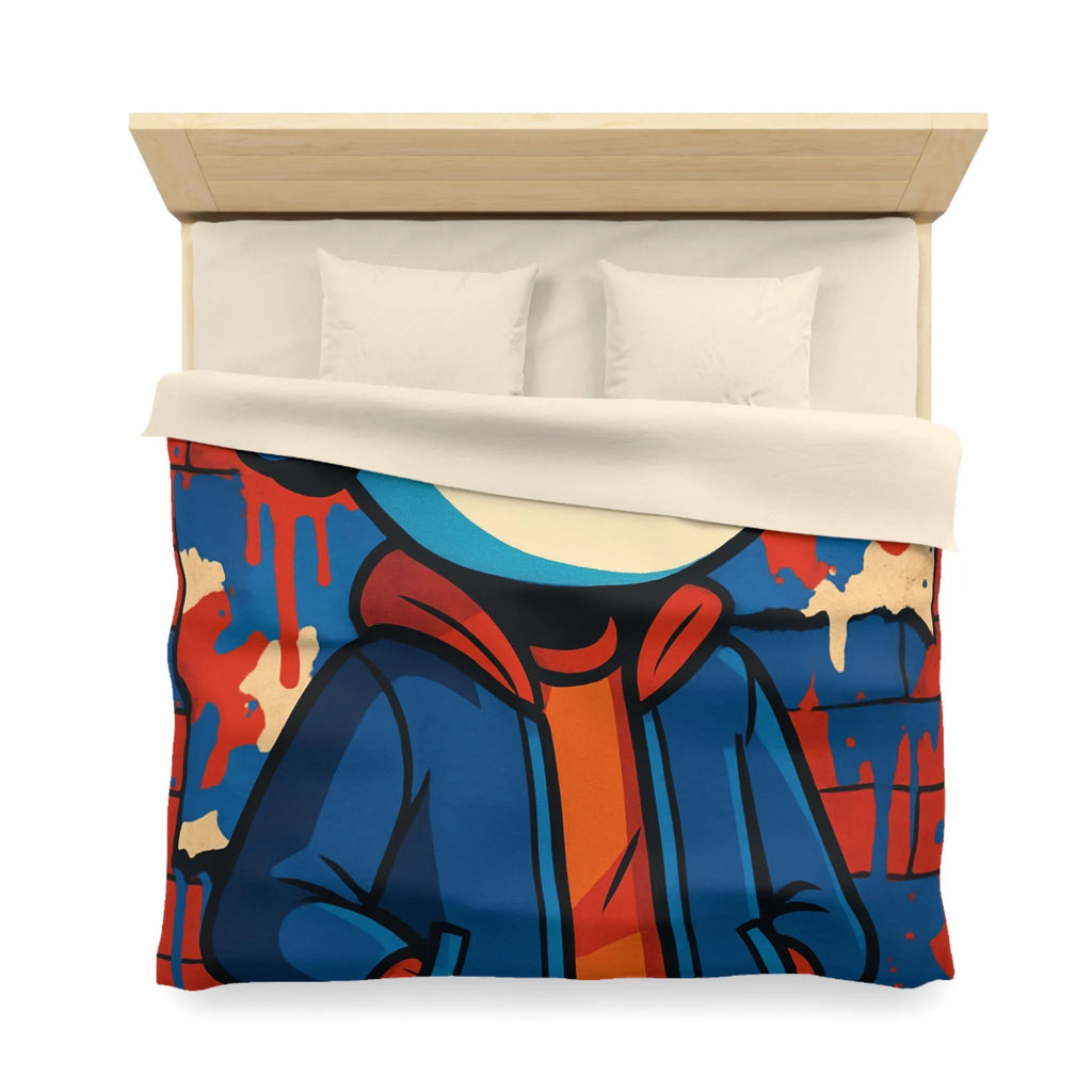 Housse de Couette Microfibre Création Artistique Moderne Design Exclusif Décoration Chambre