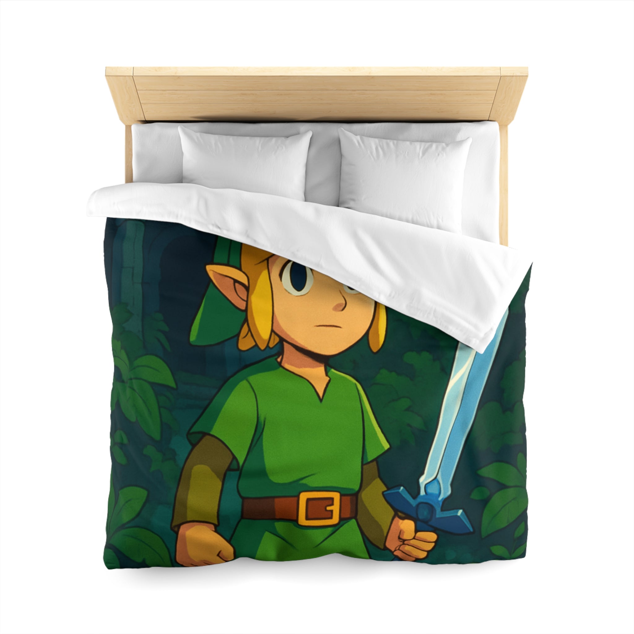 Housse de Couette Microfibre Design Artistique Moderne Décoration Chambre Confort Premium