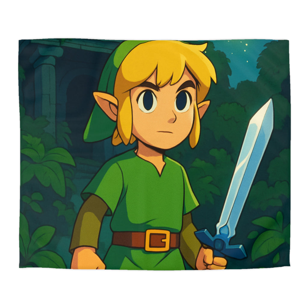 Housse de Couette Microfibre Design Artistique Moderne Décoration Chambre Confort Premium