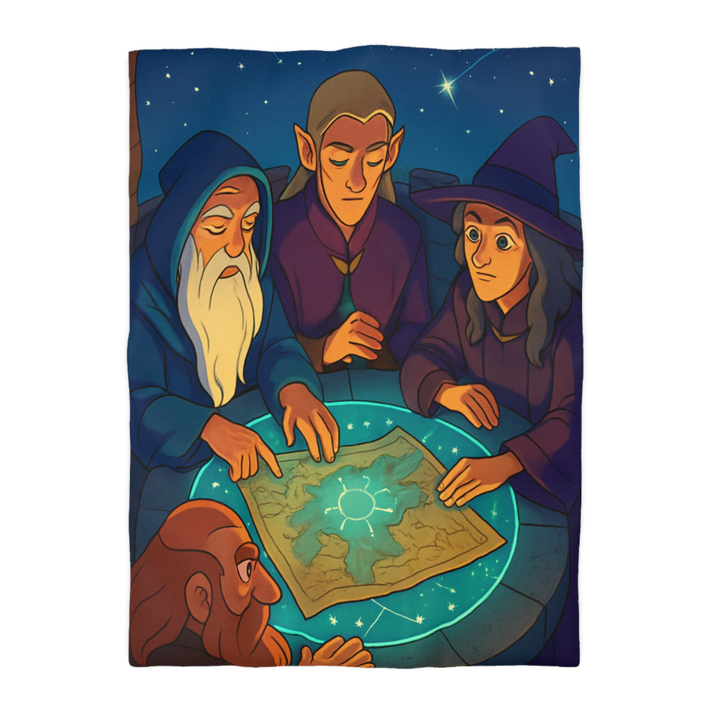 Housse de Couette Microfibre Création Artistique Moderne Design Exclusif Décoration Chambre