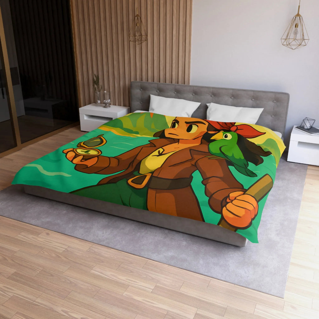 Housse de Couette Microfibre Création Artistique Moderne Design Exclusif Décoration Chambre