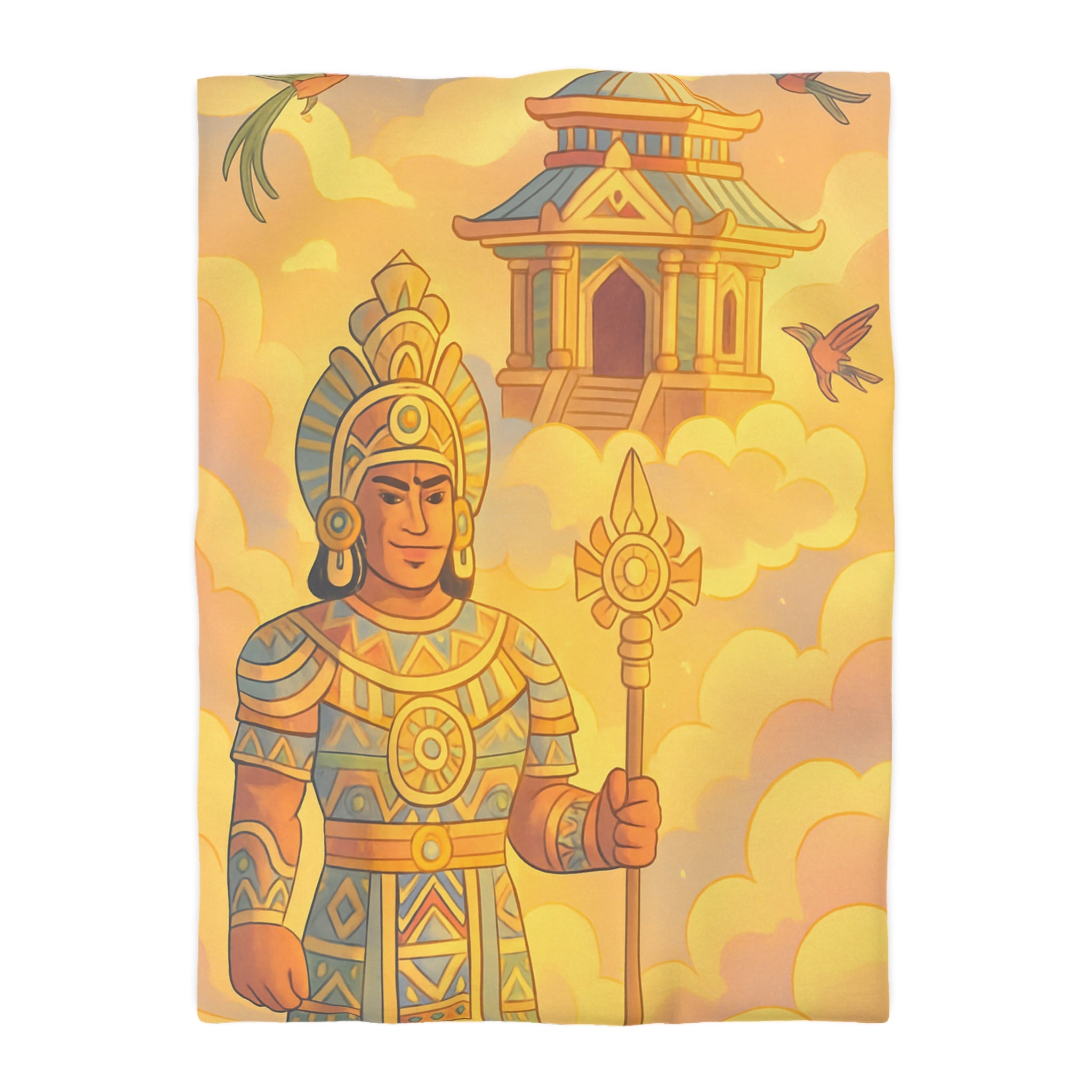 Housse de Couette Microfibre Motif Créatif Original Style Contemporain Chambre Élégante