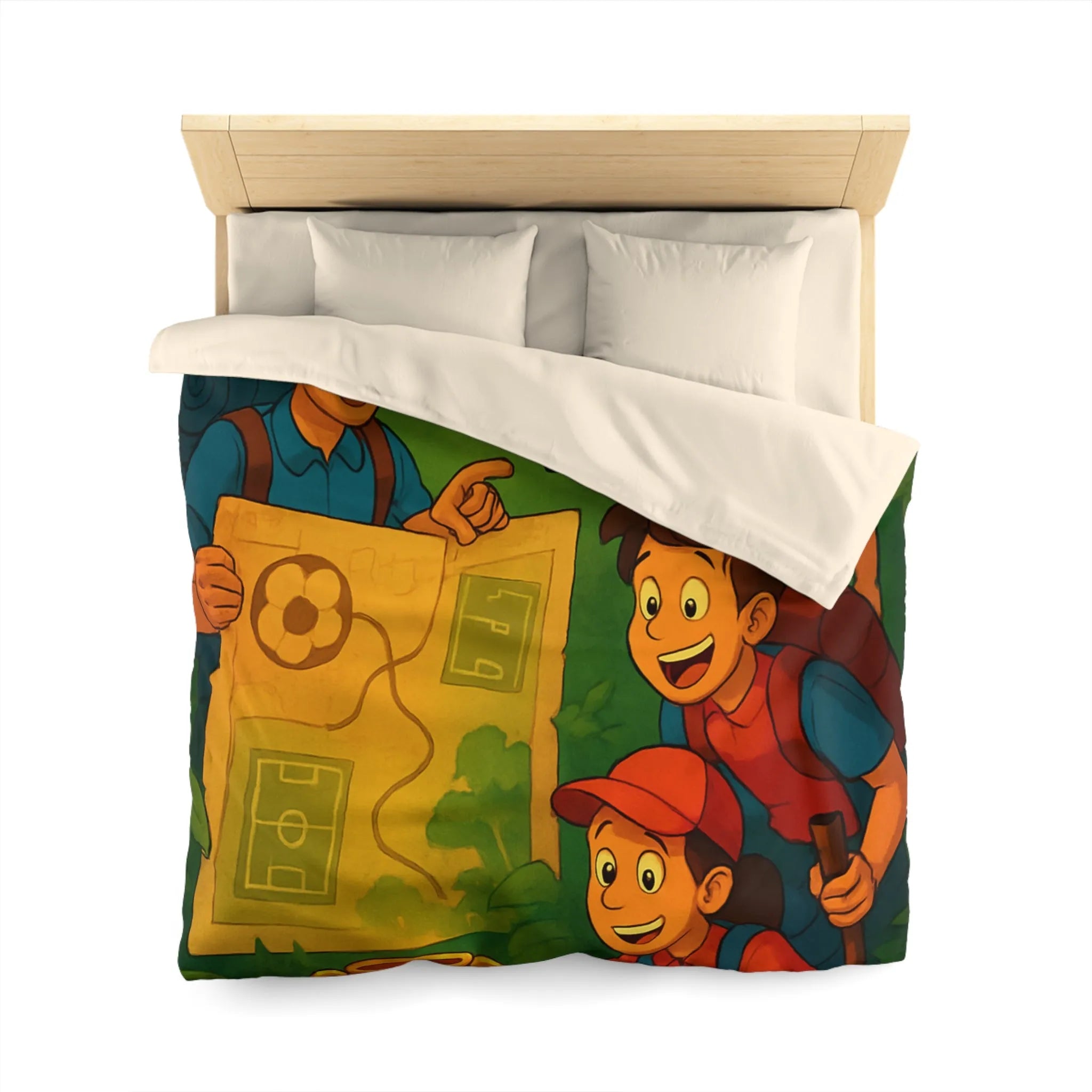 Explorez la jungles enchantée et découvrez un trésor inestimable sous un coucher de soleil vibrant