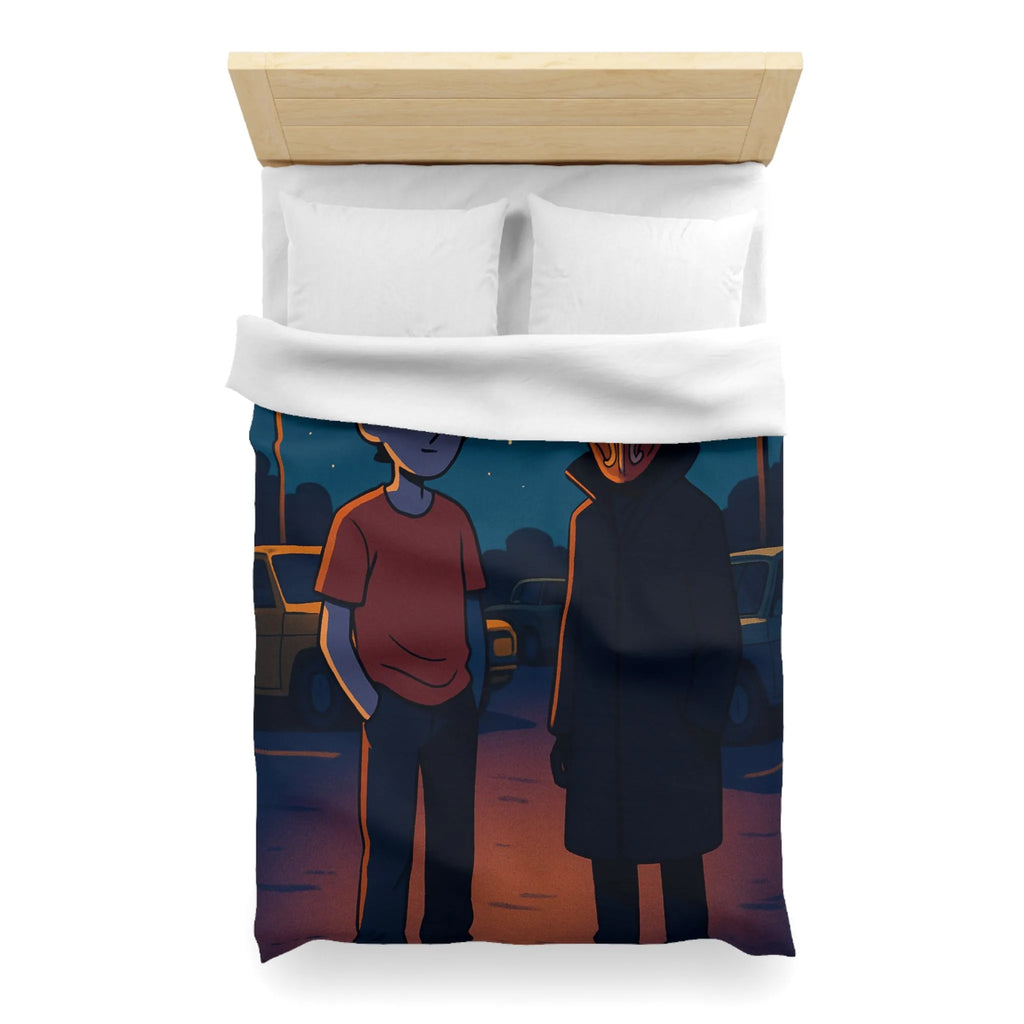 Housse de Couette Microfibre Création Artistique Moderne Design Exclusif Décoration Chambre