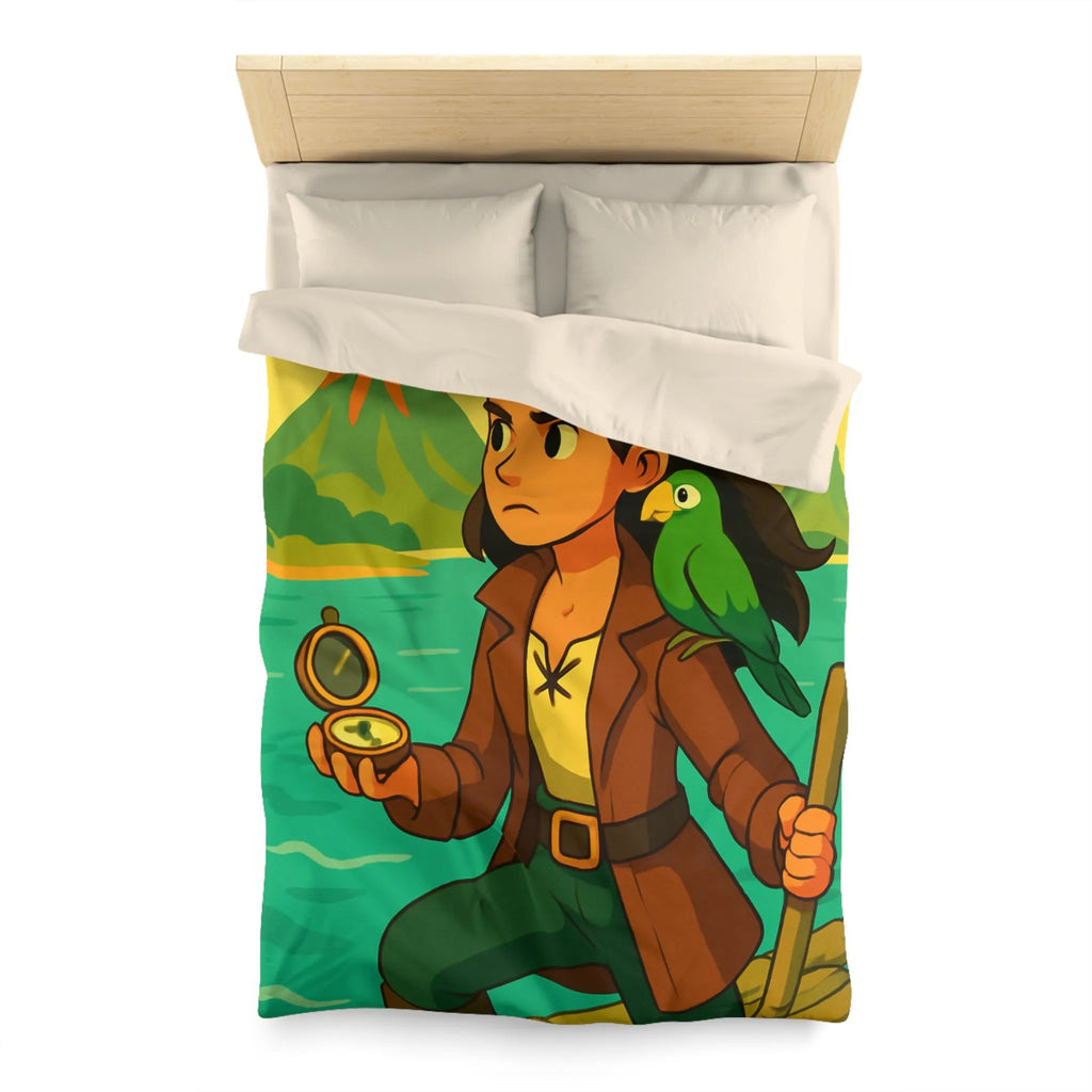 Housse de Couette Microfibre Création Artistique Moderne Design Exclusif Décoration Chambre