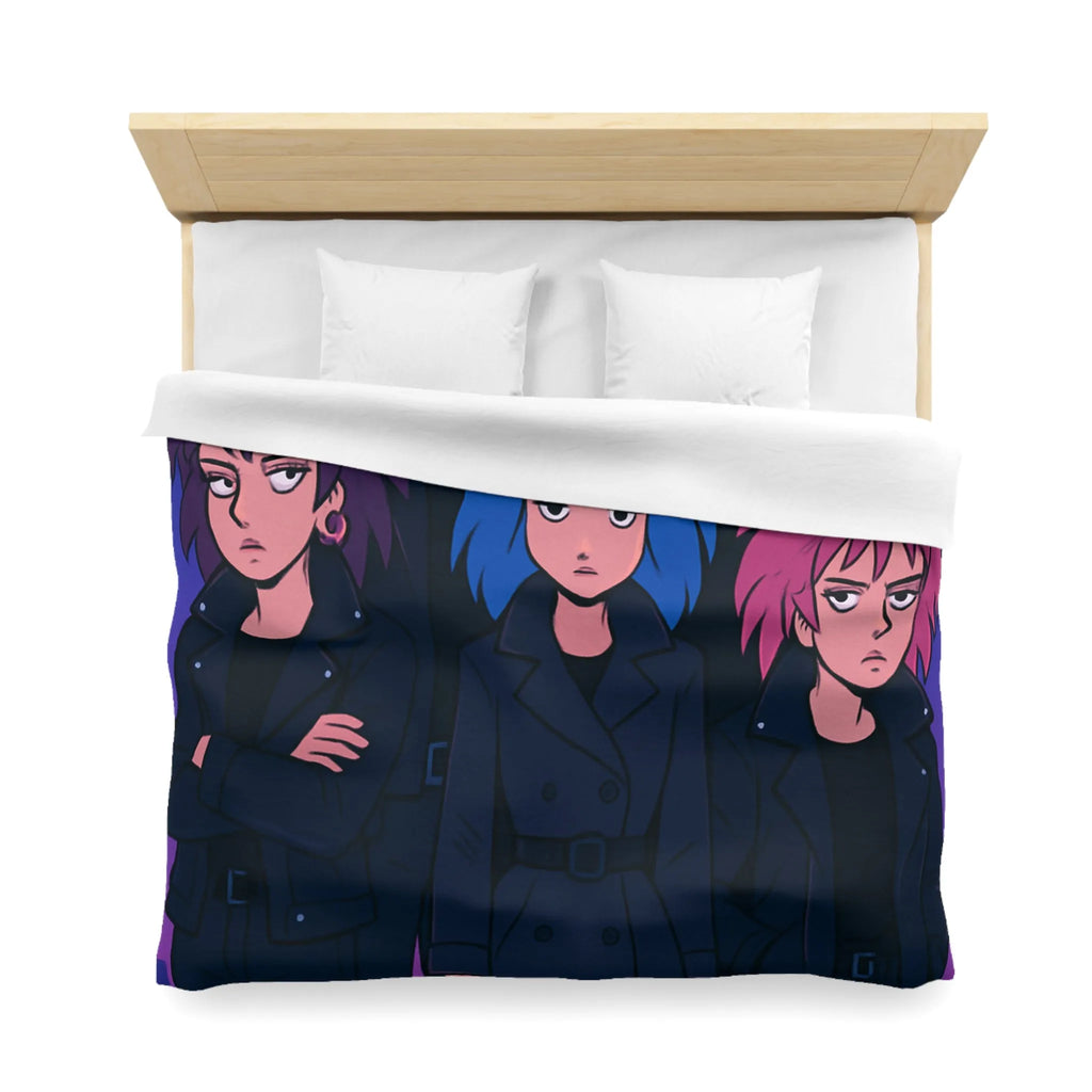 Housse de Couette Microfibre Création Artistique Moderne Design Exclusif Décoration Chambre