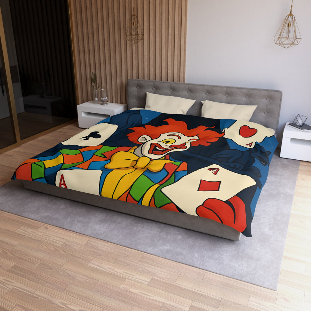 Housse de Couette Microfibre Création Artistique Moderne Design Exclusif Décoration Chambre