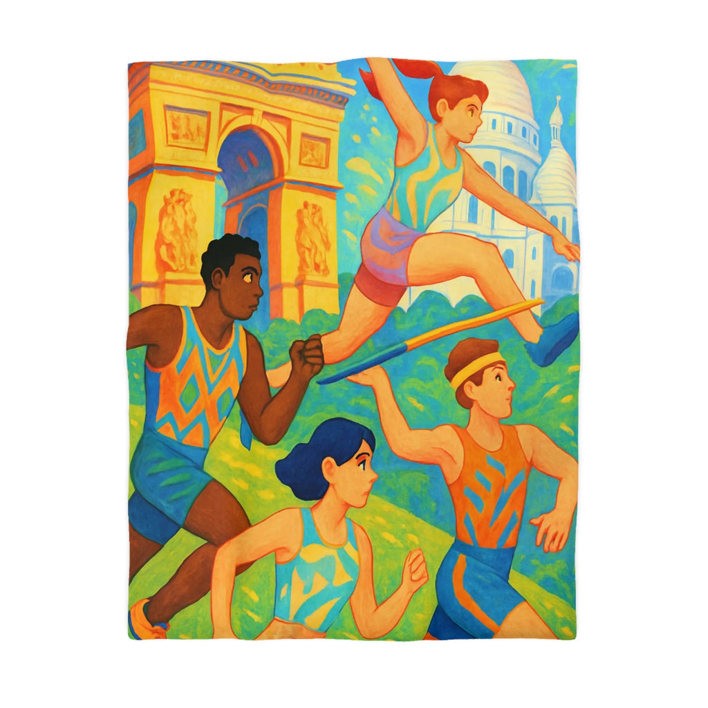 Housse de Couette Microfibre Création Artistique Moderne Design Exclusif Décoration Chambre