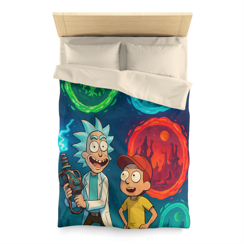 Housse de Couette Microfibre Création Artistique Moderne Design Exclusif Décoration Chambre