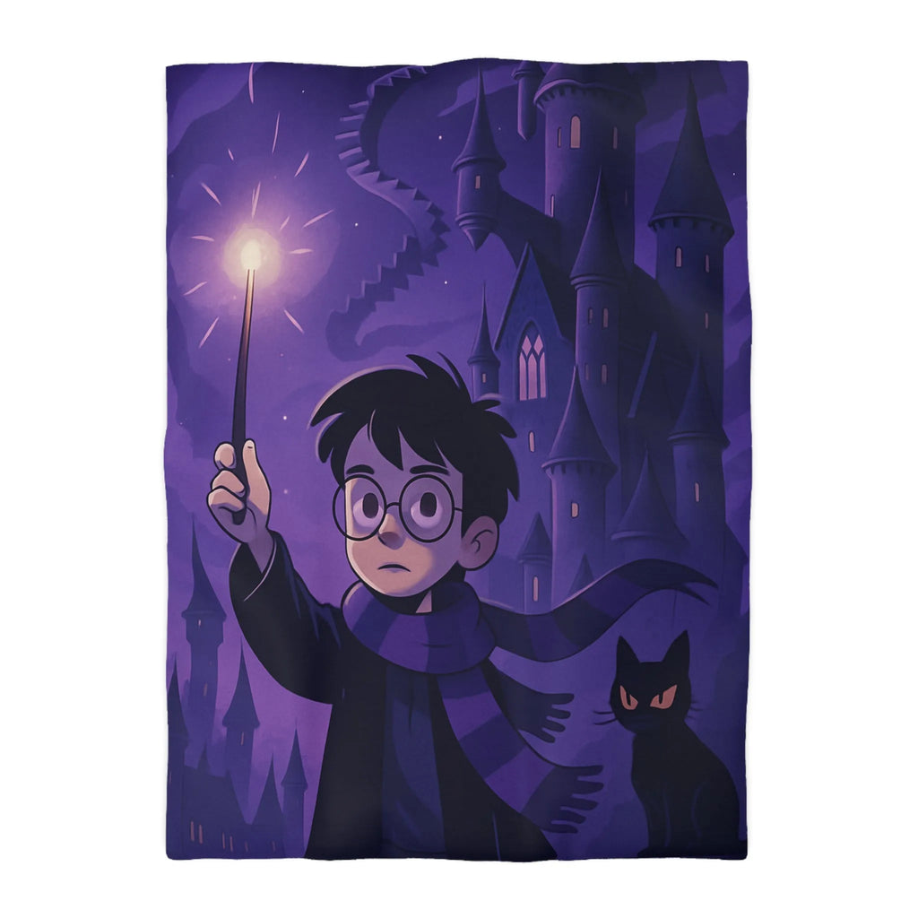 Housse de Couette Microfibre Art Graphique Contemporain Style Décoratif Chambre Tendance