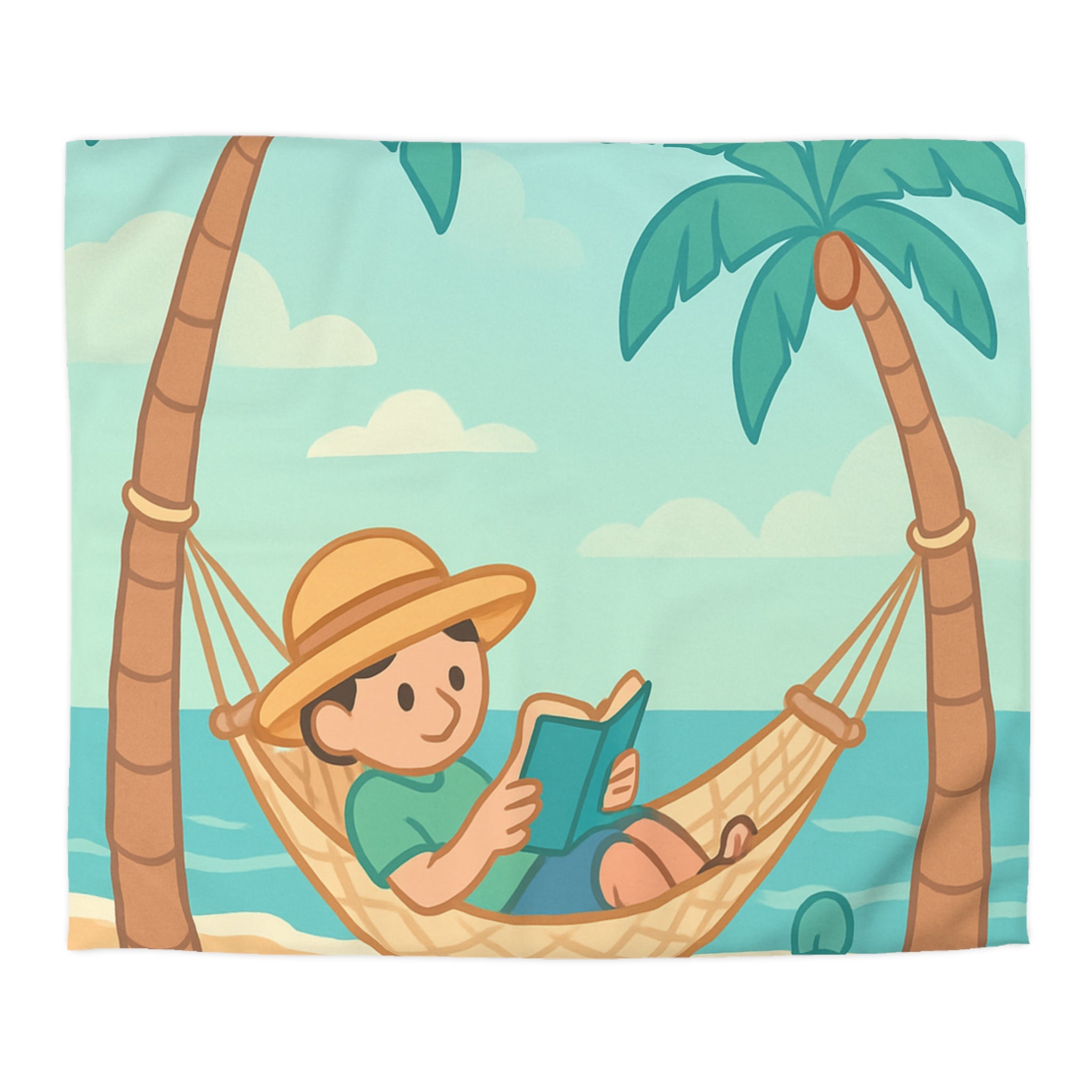 Housse de Couette Microfibre Motif Créatif Original Style Contemporain Chambre Élégante