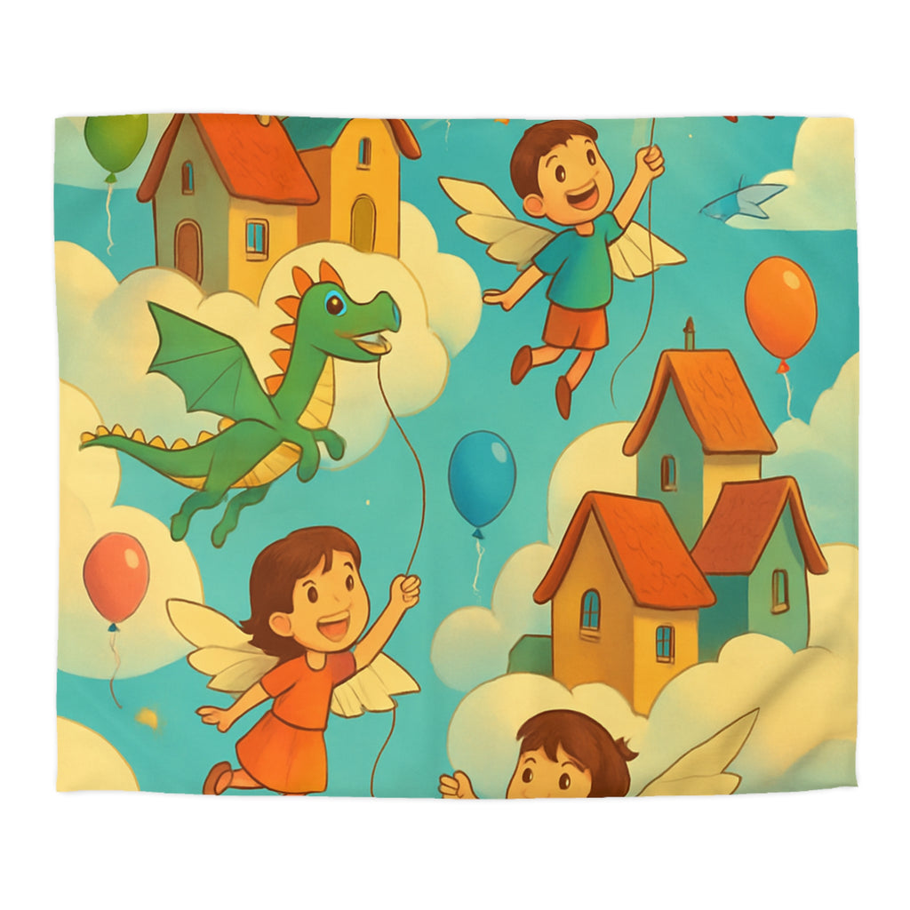 Housse de Couette Microfibre Création Artistique Moderne Design Exclusif Décoration Chambre