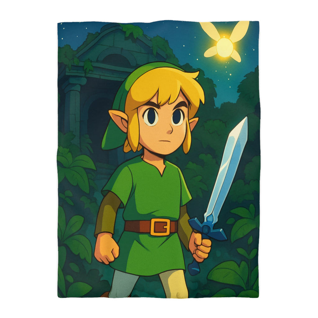 Housse de Couette Microfibre Design Artistique Moderne Décoration Chambre Confort Premium