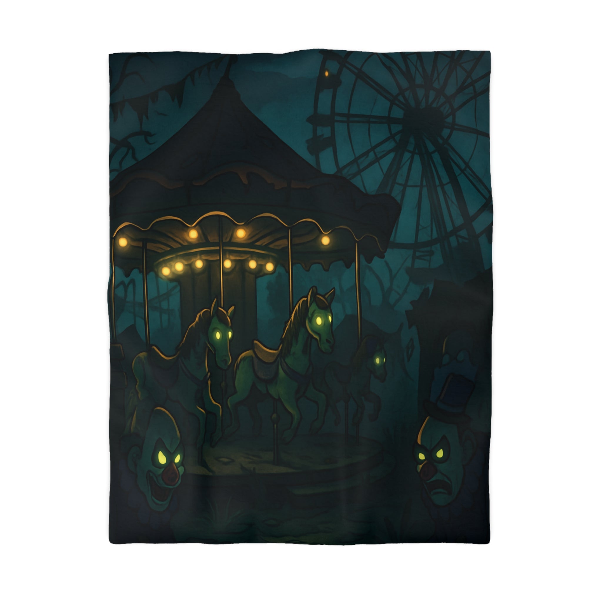 Housse de Couette Microfibre Design Artistique Moderne Décoration Chambre Confort Premium