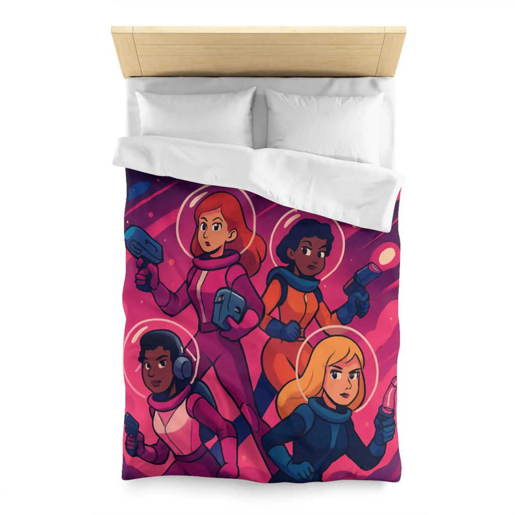 Housse de Couette Microfibre Création Artistique Moderne Design Exclusif Décoration Chambre