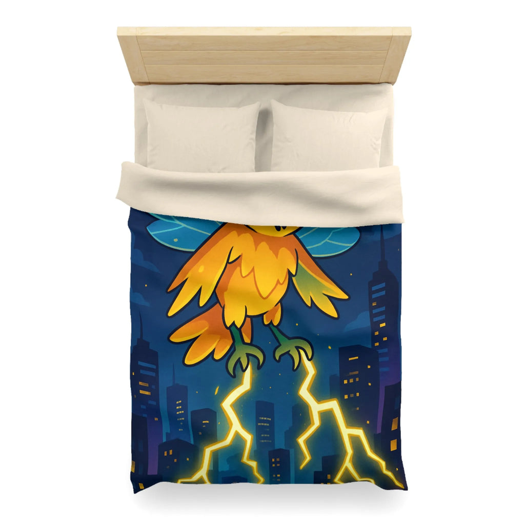 Housse de Couette Microfibre Art Graphique Contemporain Style Décoratif Chambre Tendance