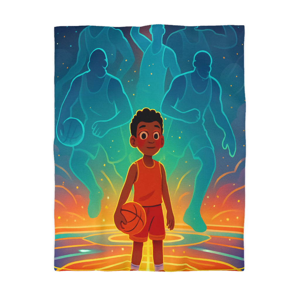 Housse de Couette Microfibre Illustration Unique Design Moderne Décoration Intérieure Raffinée