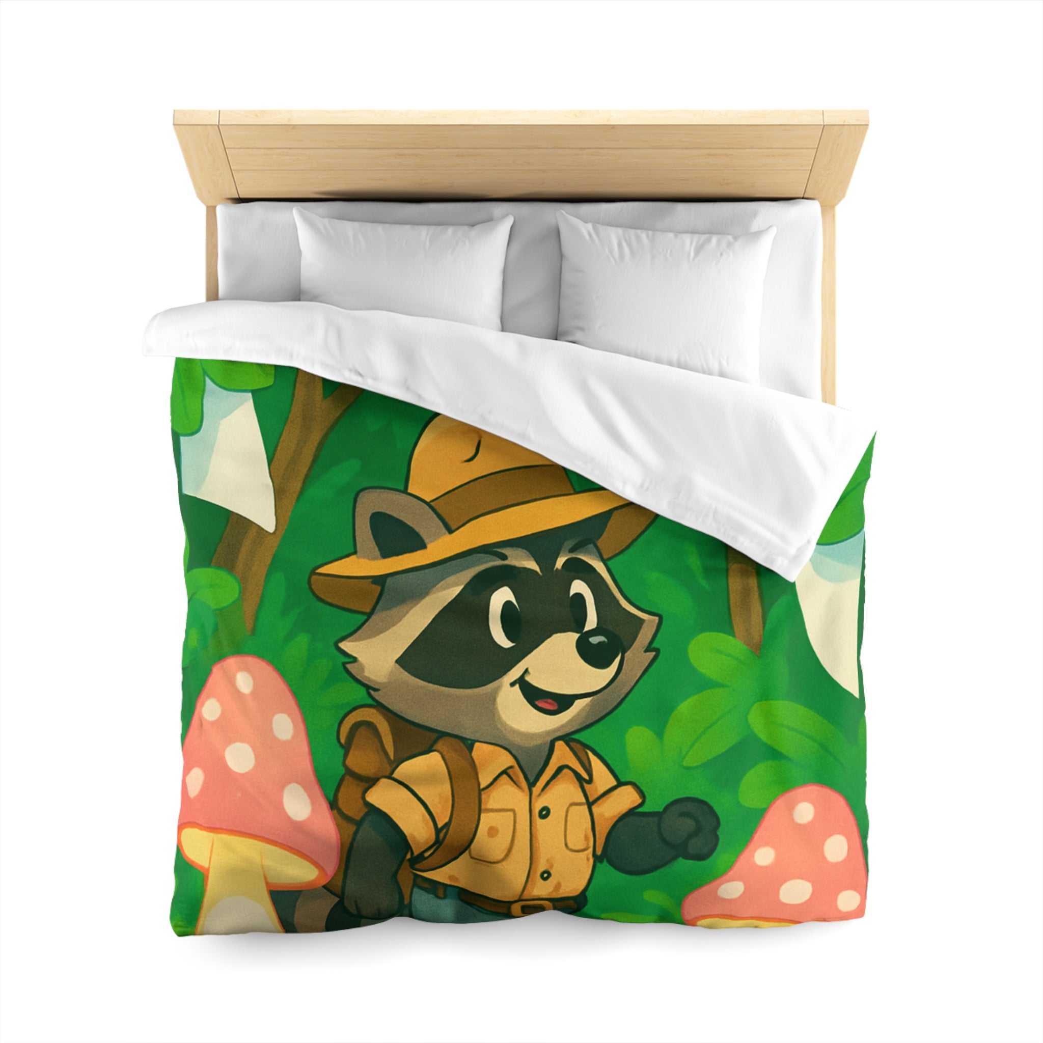 Housse de Couette Microfibre Motif Créatif Original Style Contemporain Chambre Élégante