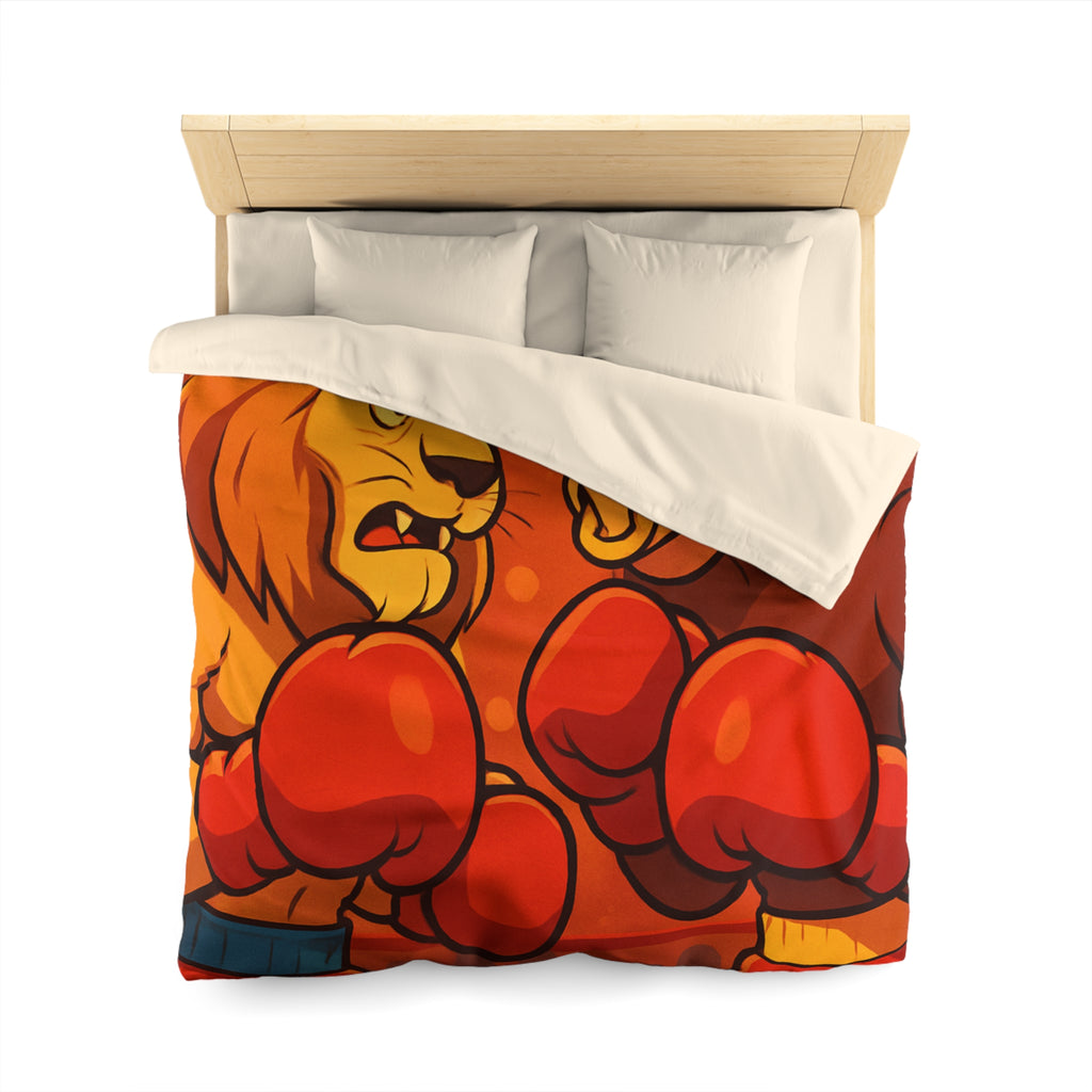 Housse de Couette Microfibre Design Artistique Moderne Décoration Chambre Confort Premium