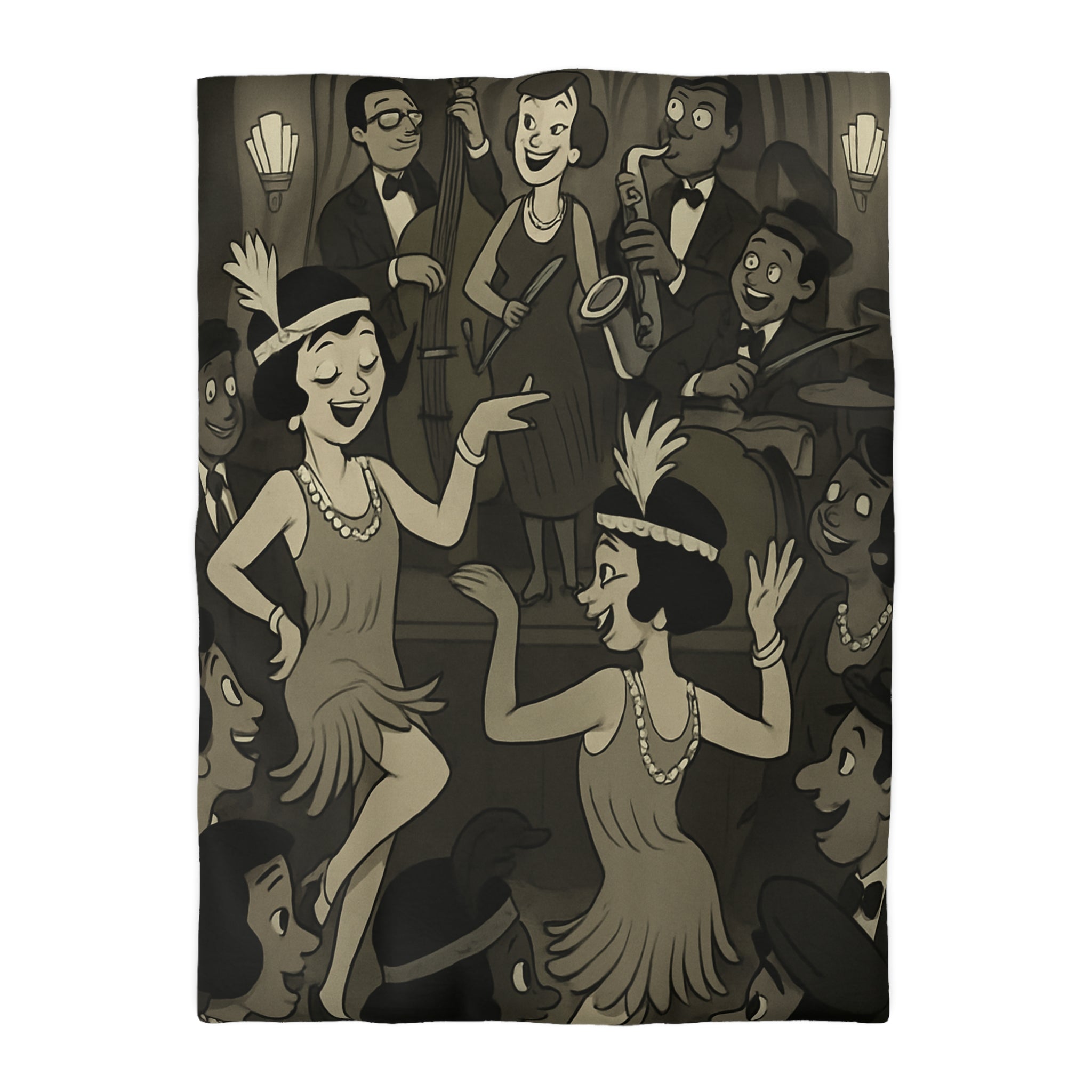 Housse de Couette Microfibre Design Artistique Moderne Décoration Chambre Confort Premium