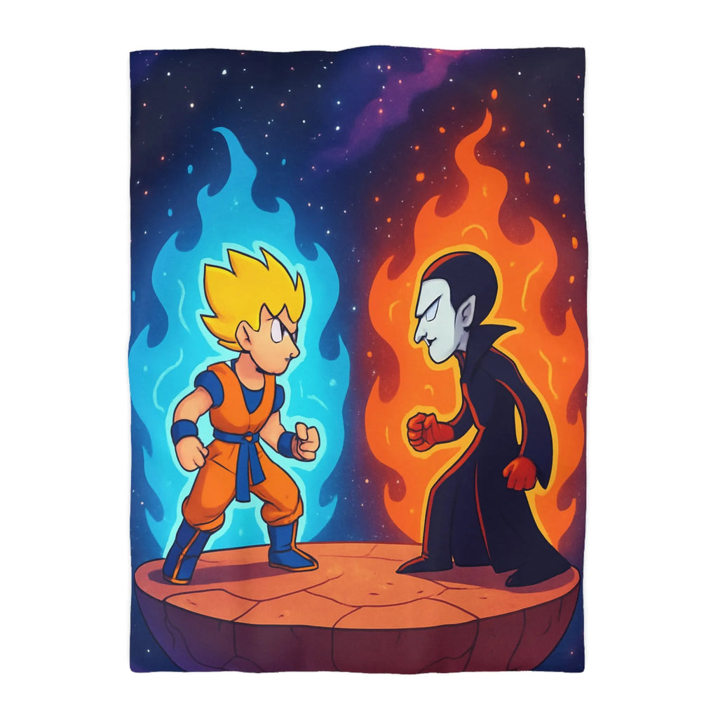 Housse de Couette Microfibre Art Graphique Contemporain Style Décoratif Chambre Tendance