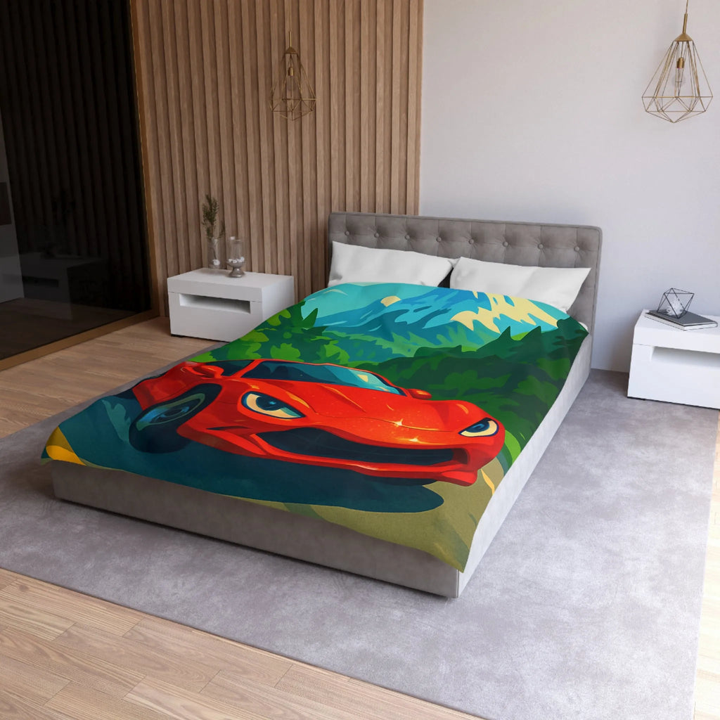 Housse de Couette Microfibre Création Artistique Moderne Design Exclusif Décoration Chambre