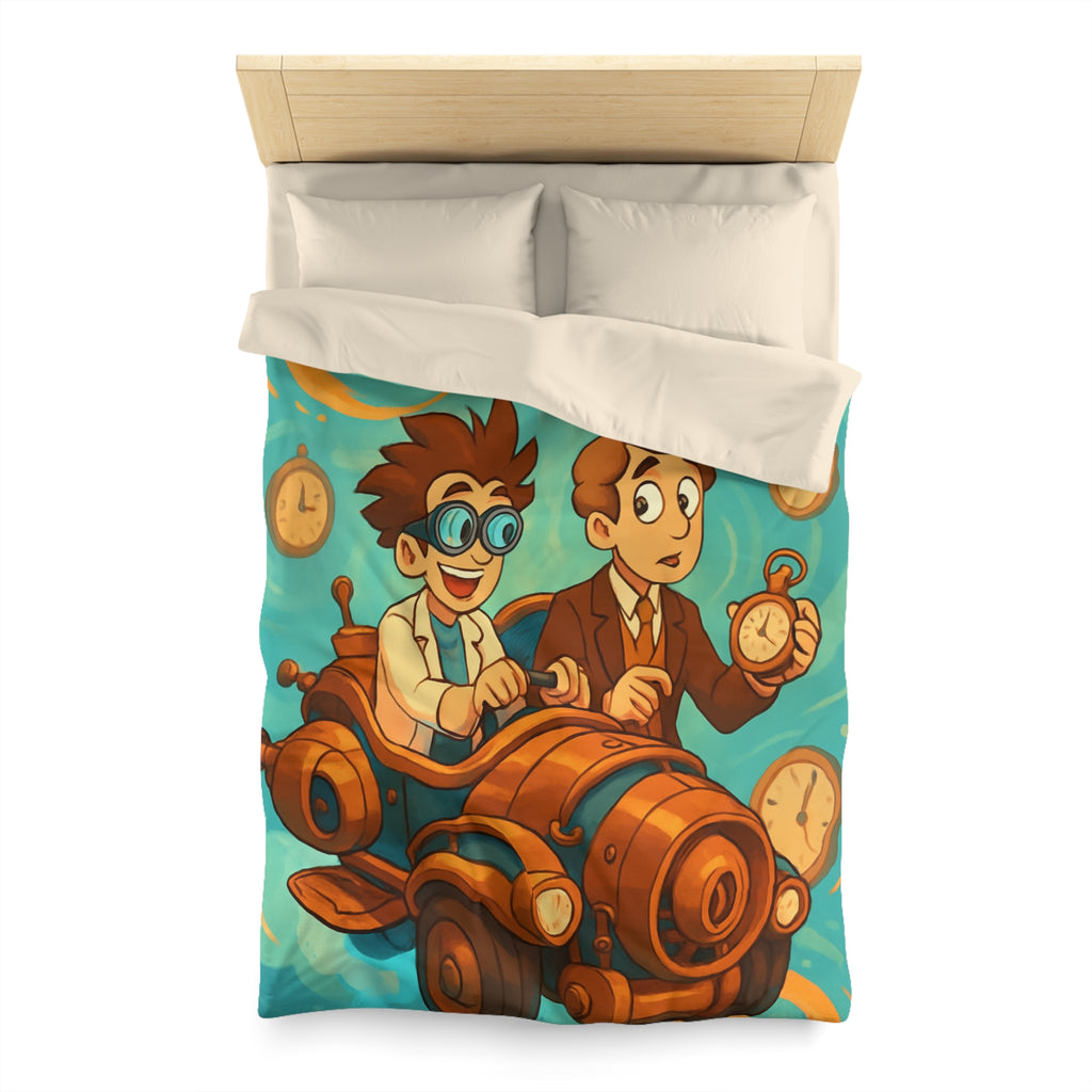 Housse de Couette Microfibre Design Artistique Moderne Décoration Chambre Confort Premium