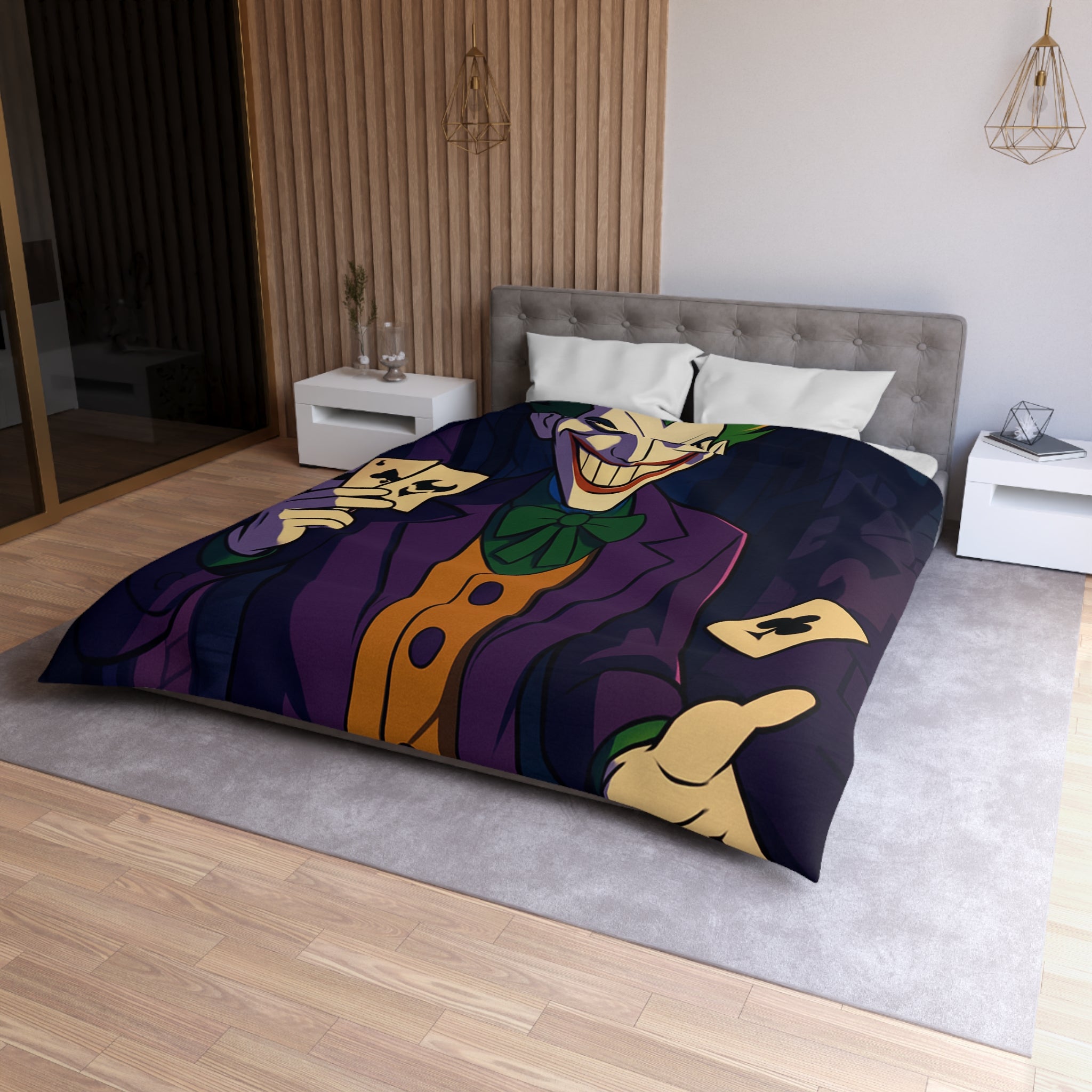 Housse de Couette Microfibre Création Artistique Moderne Design Exclusif Décoration Chambre