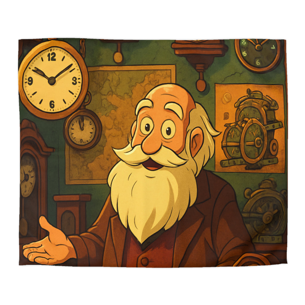 Housse de Couette Microfibre Illustration Unique Design Moderne Décoration Intérieure Raffinée