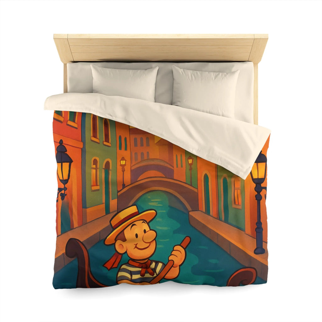 Housse de Couette Microfibre Création Artistique Moderne Design Exclusif Décoration Chambre