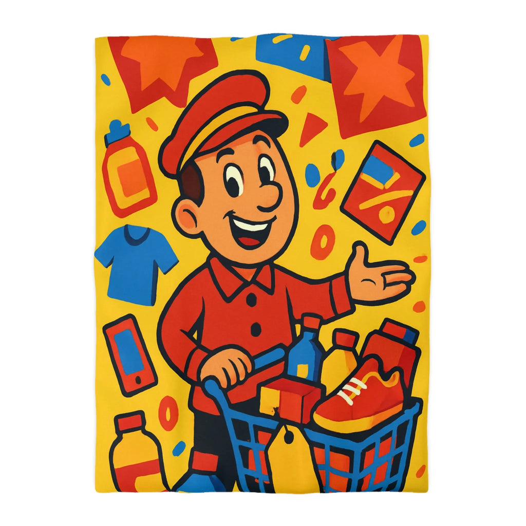 Housse de Couette Microfibre Création Artistique Moderne Design Exclusif Décoration Chambre