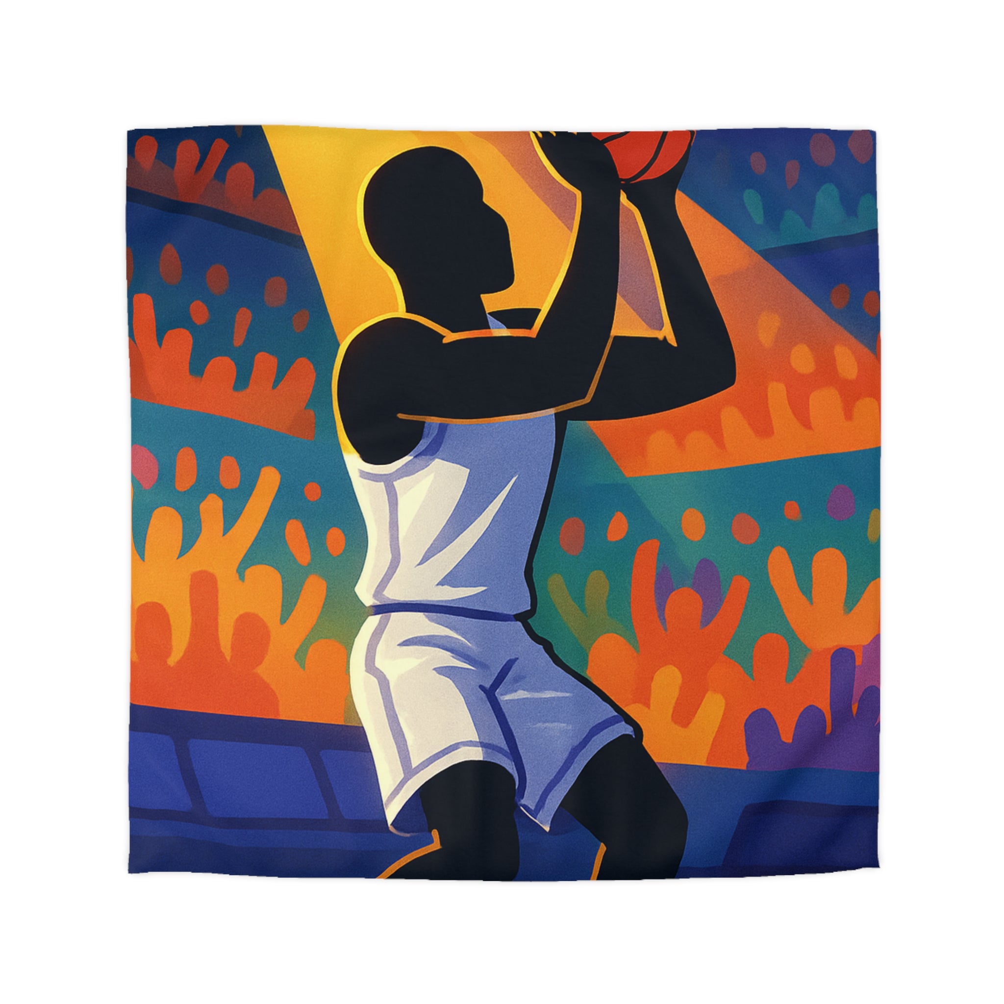 Housse de Couette Microfibre Illustration Unique Design Moderne Décoration Intérieure Raffinée