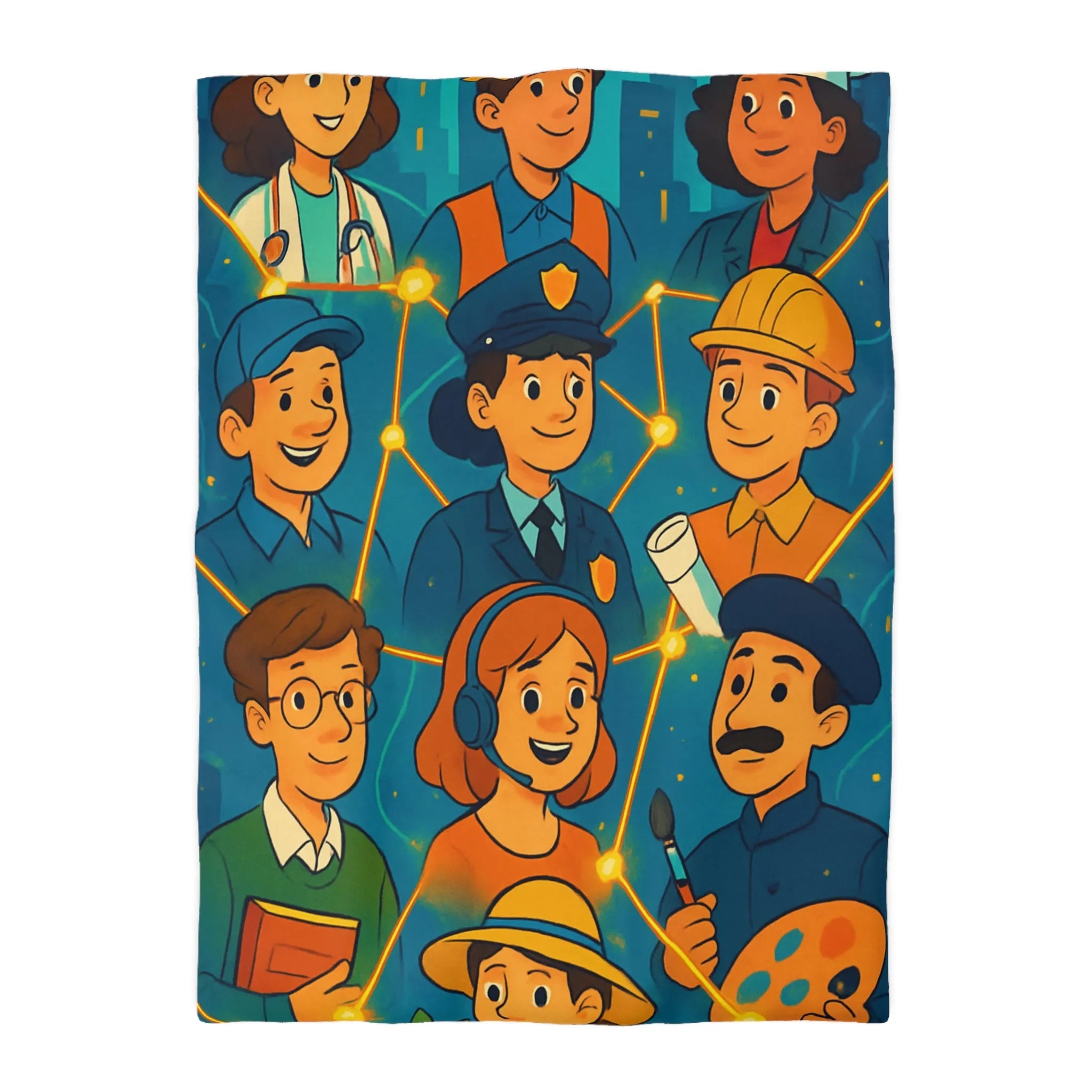 Creative Profession Patterns for Cozy Bedroom Decor Embracing Diverse Career Choices