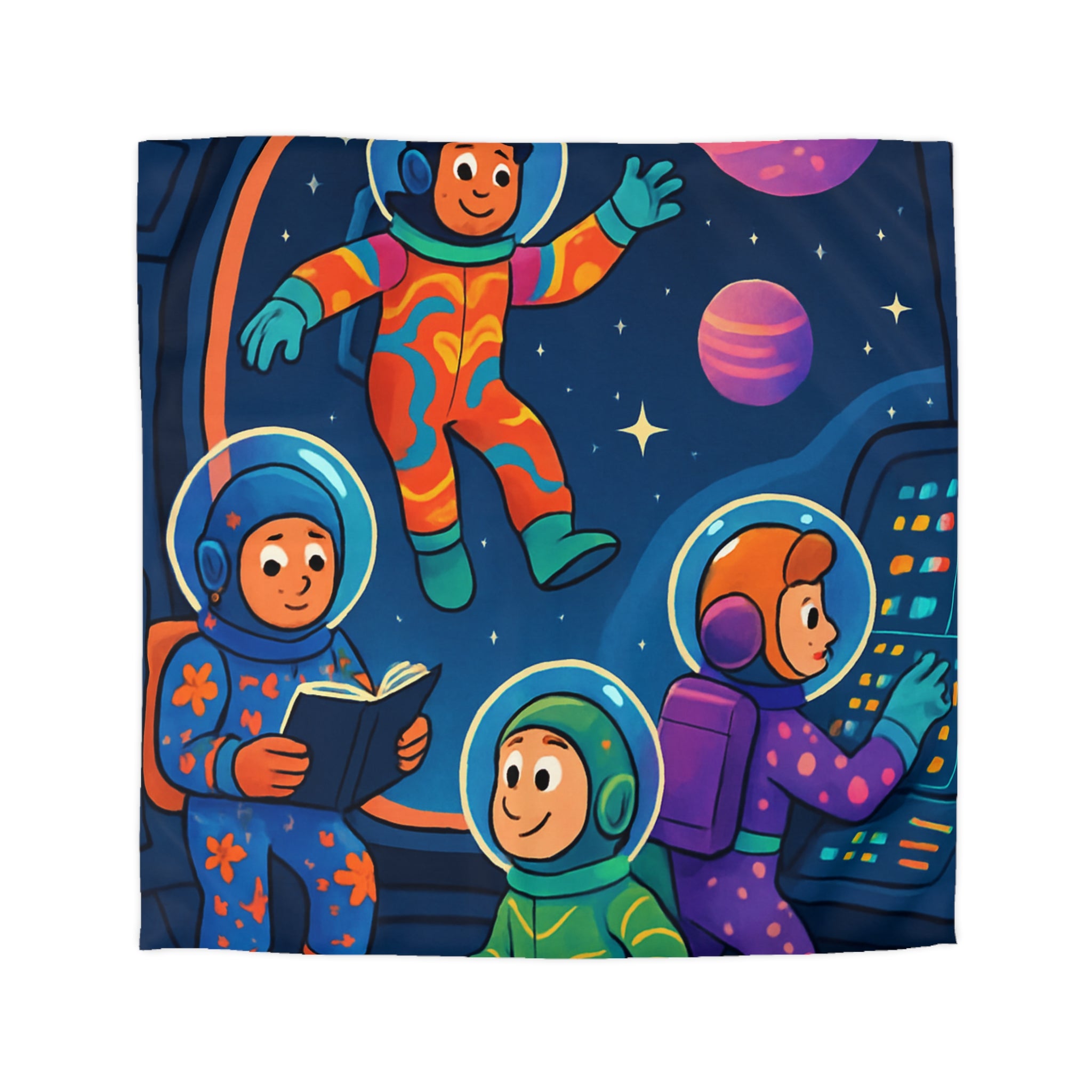 Housse de Couette Microfibre Création Artistique Moderne Design Exclusif Décoration Chambre