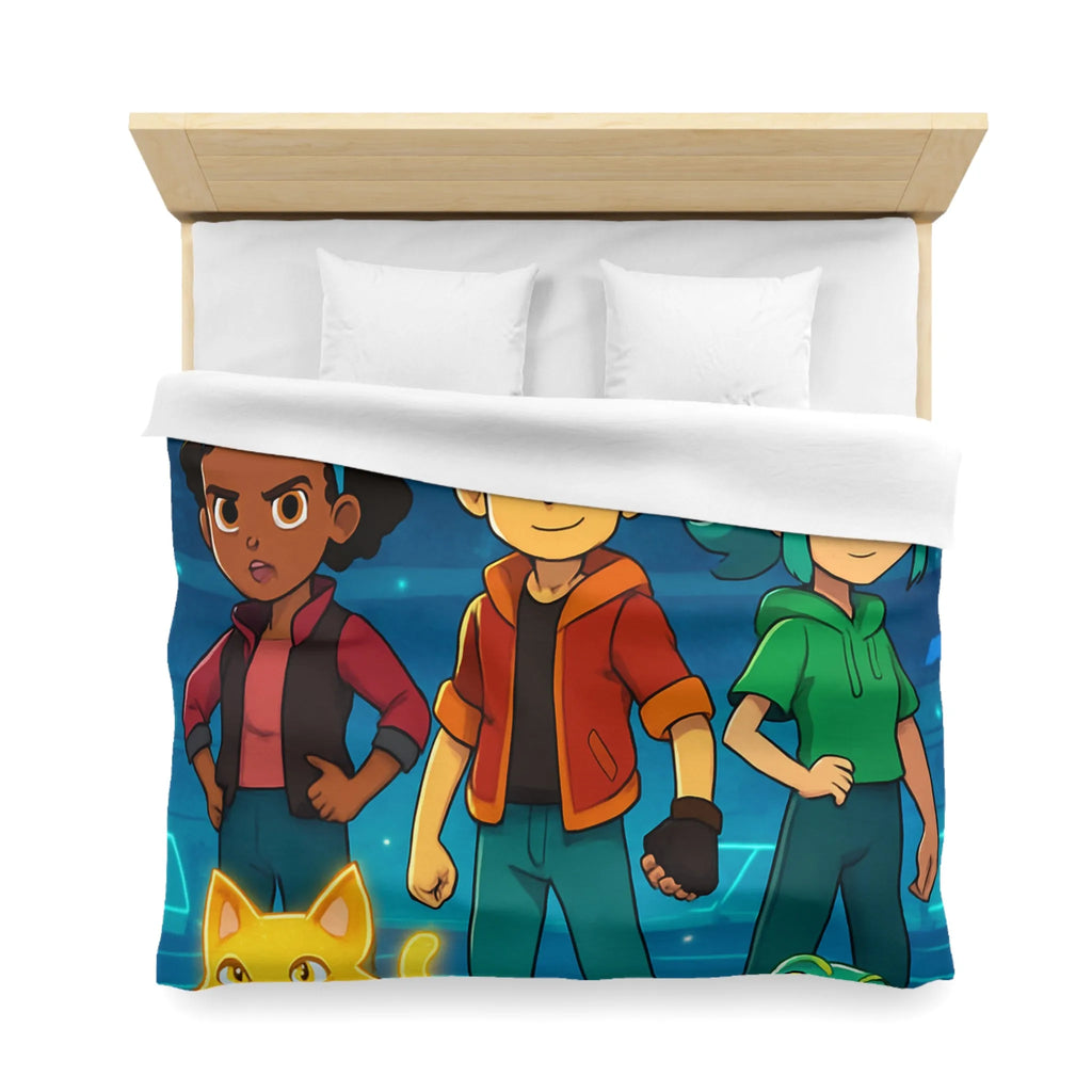 Housse de Couette Microfibre Création Artistique Moderne Design Exclusif Décoration Chambre