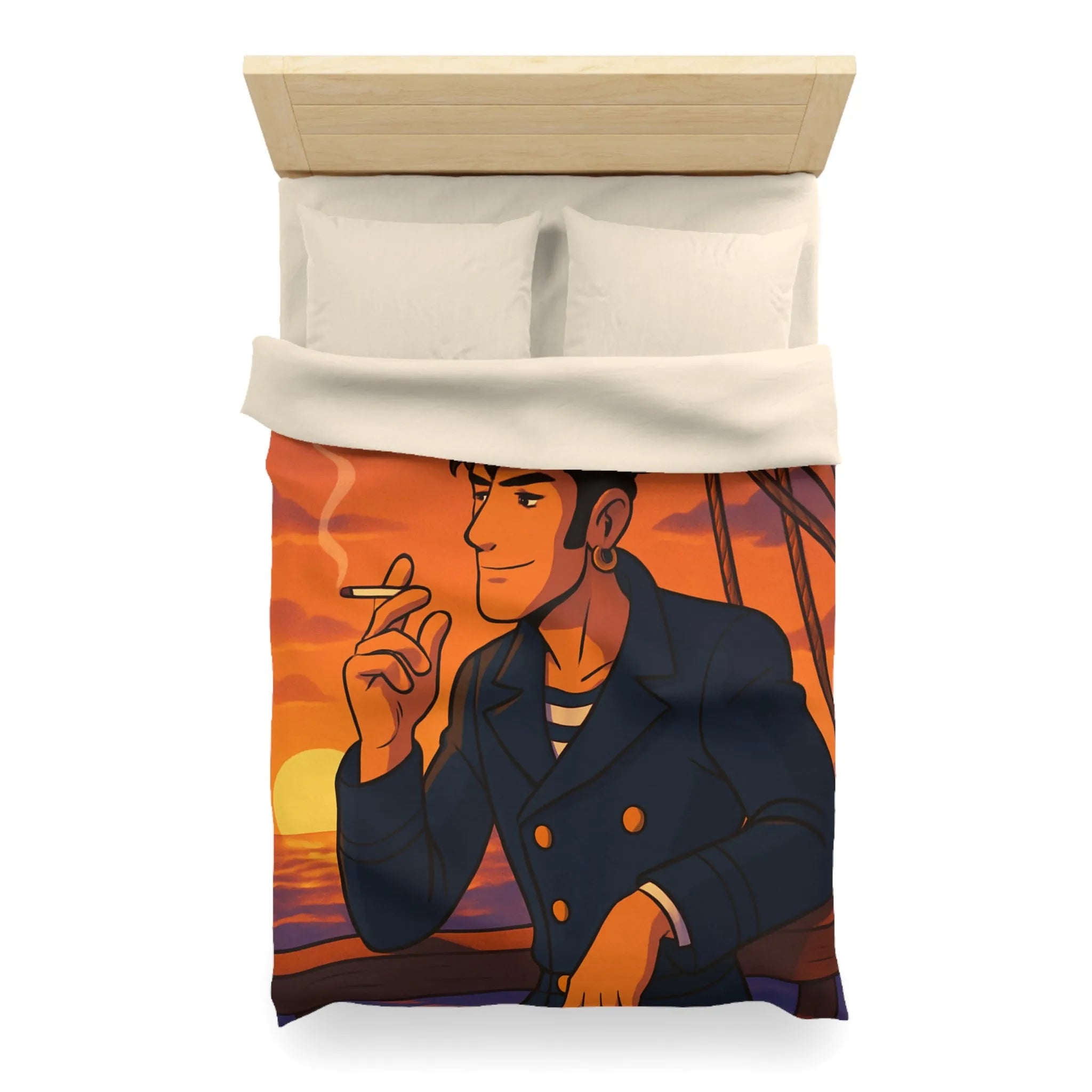 Housse de Couette Microfibre Création Artistique Moderne Design Exclusif Décoration Chambre