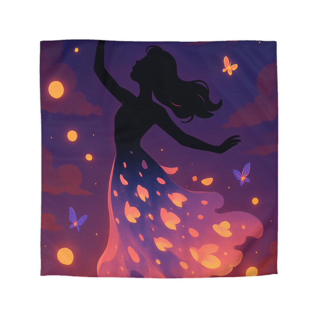 Housse de Couette Microfibre Design Artistique Moderne Décoration Chambre Confort Premium