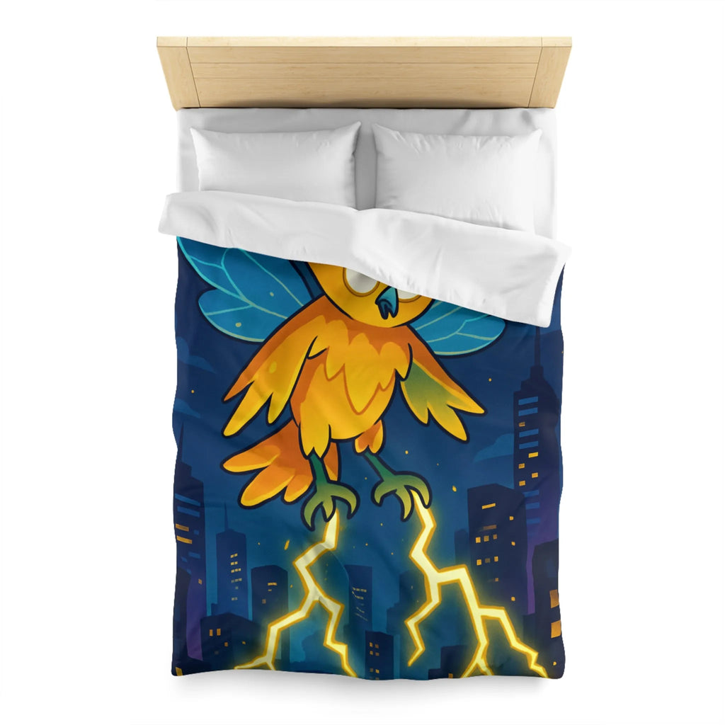 Housse de Couette Microfibre Art Graphique Contemporain Style Décoratif Chambre Tendance
