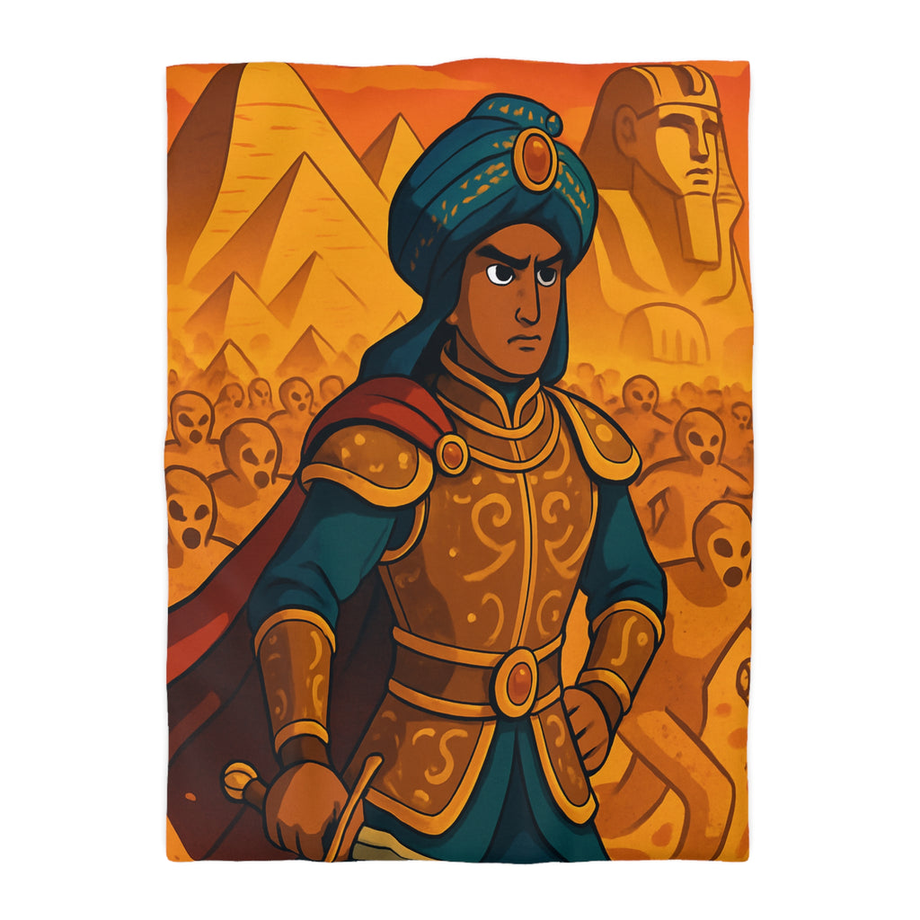 Housse de Couette Microfibre Design Artistique Moderne Décoration Chambre Confort Premium