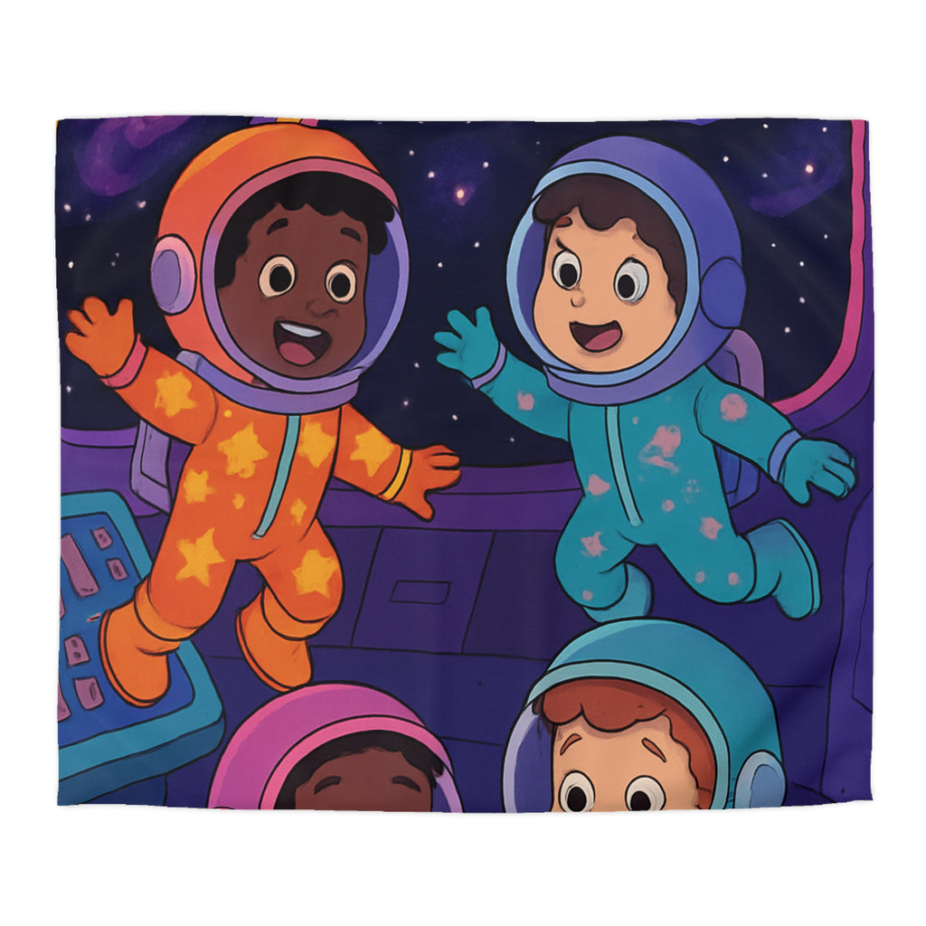 Housse de Couette Microfibre Motif Créatif Original Style Contemporain Chambre Élégante