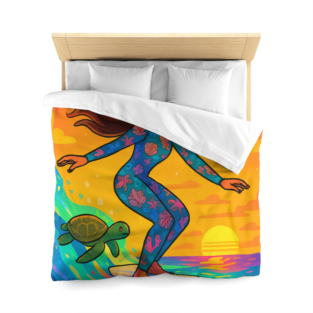 Housse de Couette Microfibre Création Artistique Moderne Design Exclusif Décoration Chambre