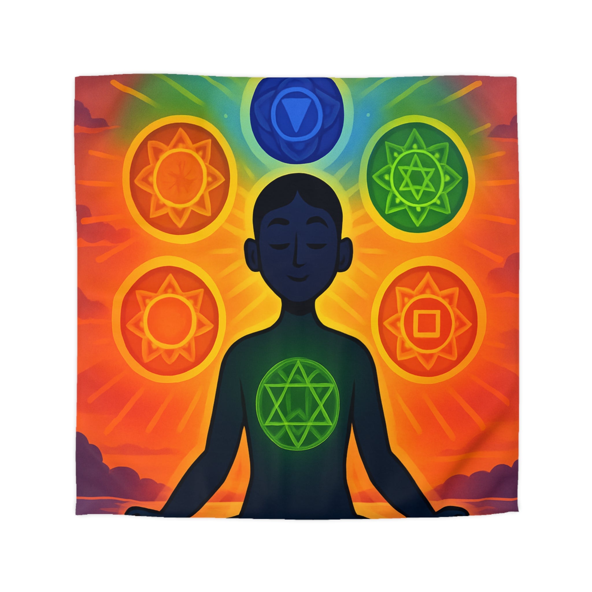 Housse de Couette Microfibre Design Artistique Moderne Décoration Chambre Confort Premium