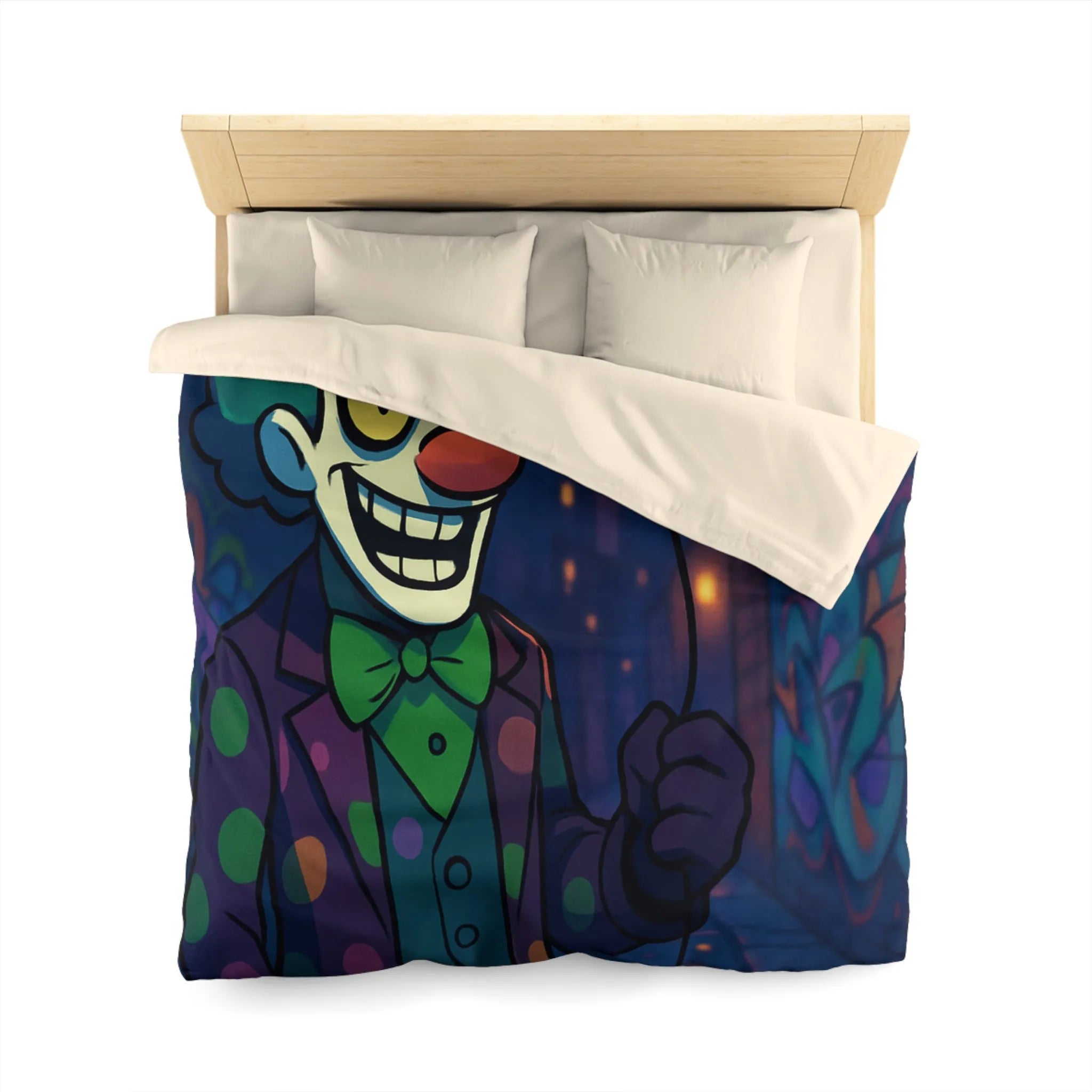 Housse de Couette Microfibre Création Artistique Moderne Design Exclusif Décoration Chambre