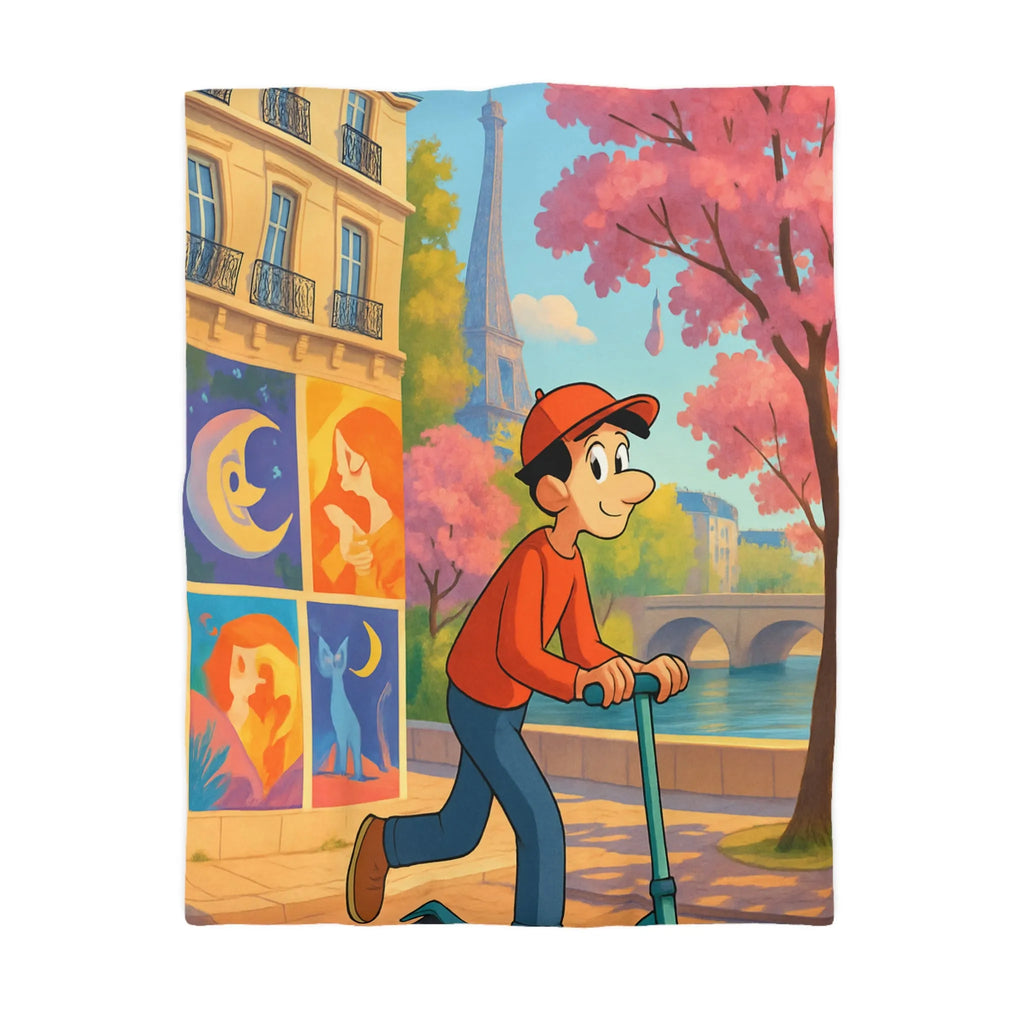 Housse de Couette Microfibre Création Artistique Moderne Design Exclusif Décoration Chambre